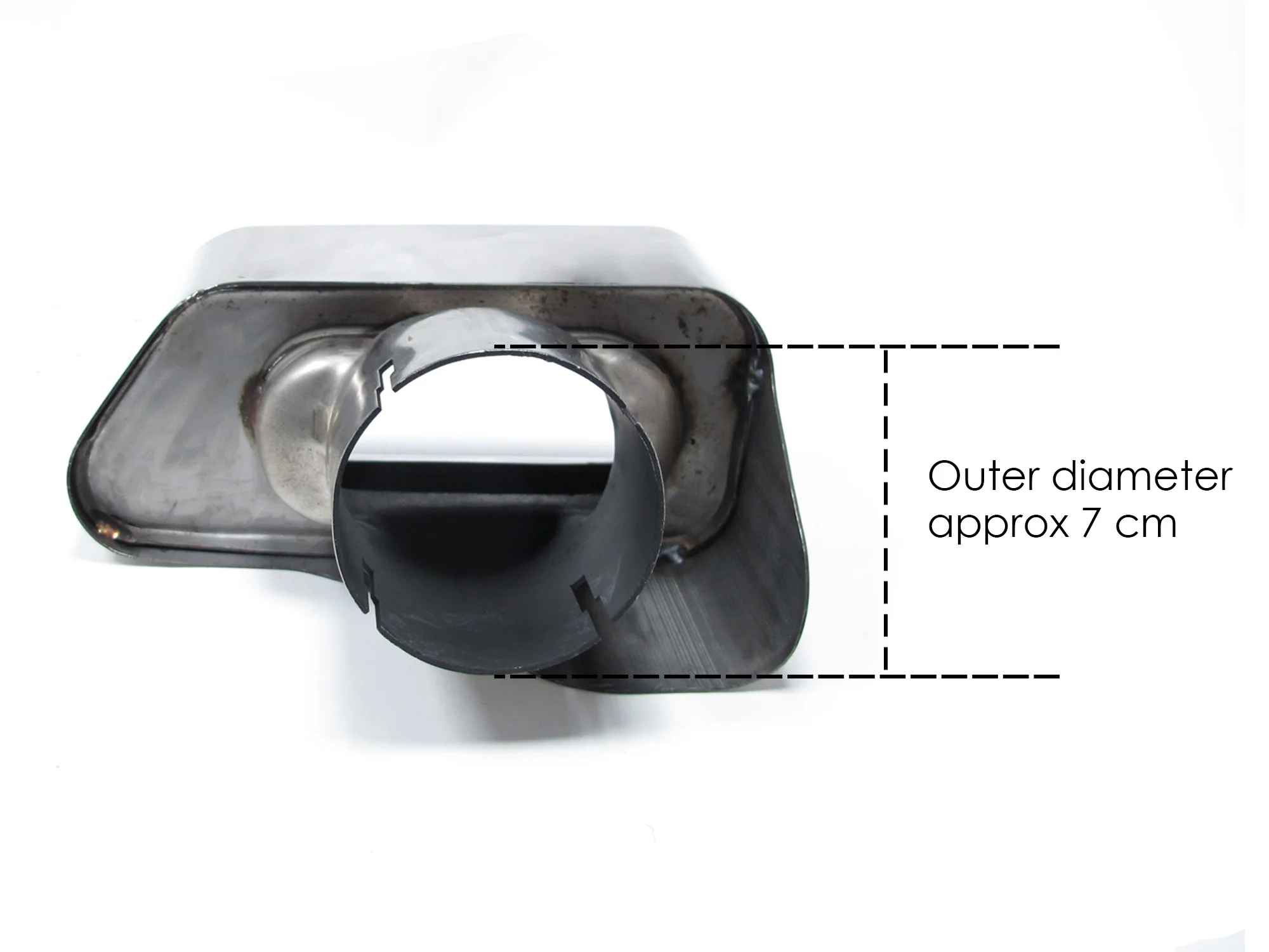Gloss Black Rear Diffuser w/ Square Exhaust Tips Fit BMW F10 528i 535i 550i M-Sport 2011-2016 - Image 15
