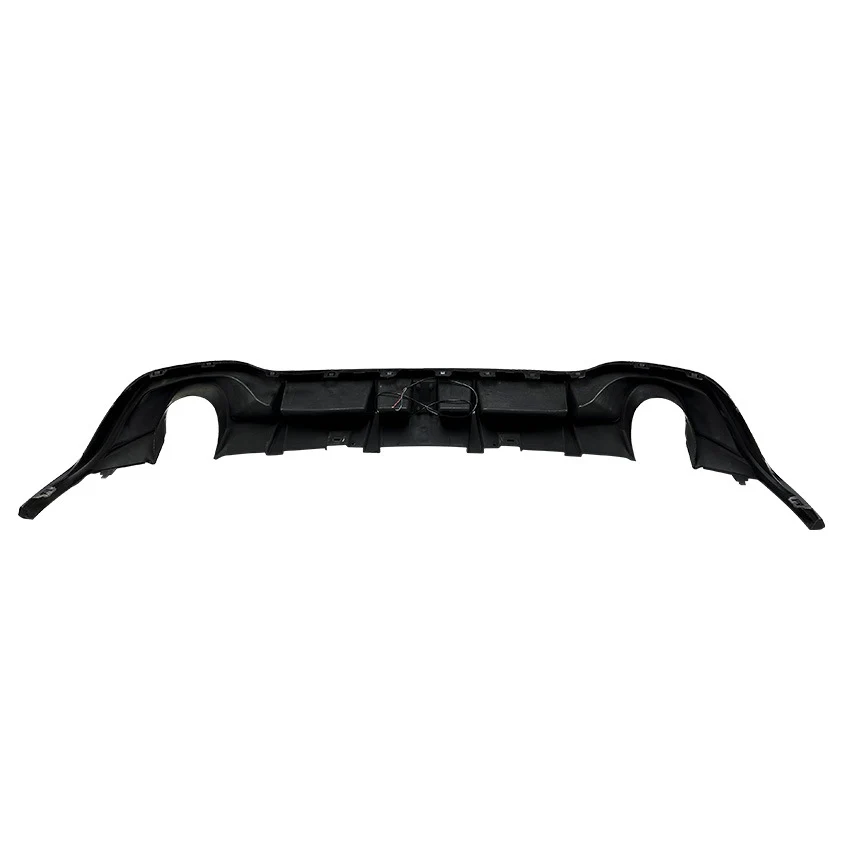 Gloss Black Rear Diffuser w/ LED Light for VW Golf 8 Mk8 R-line GTI 2022-2024 - Image 8
