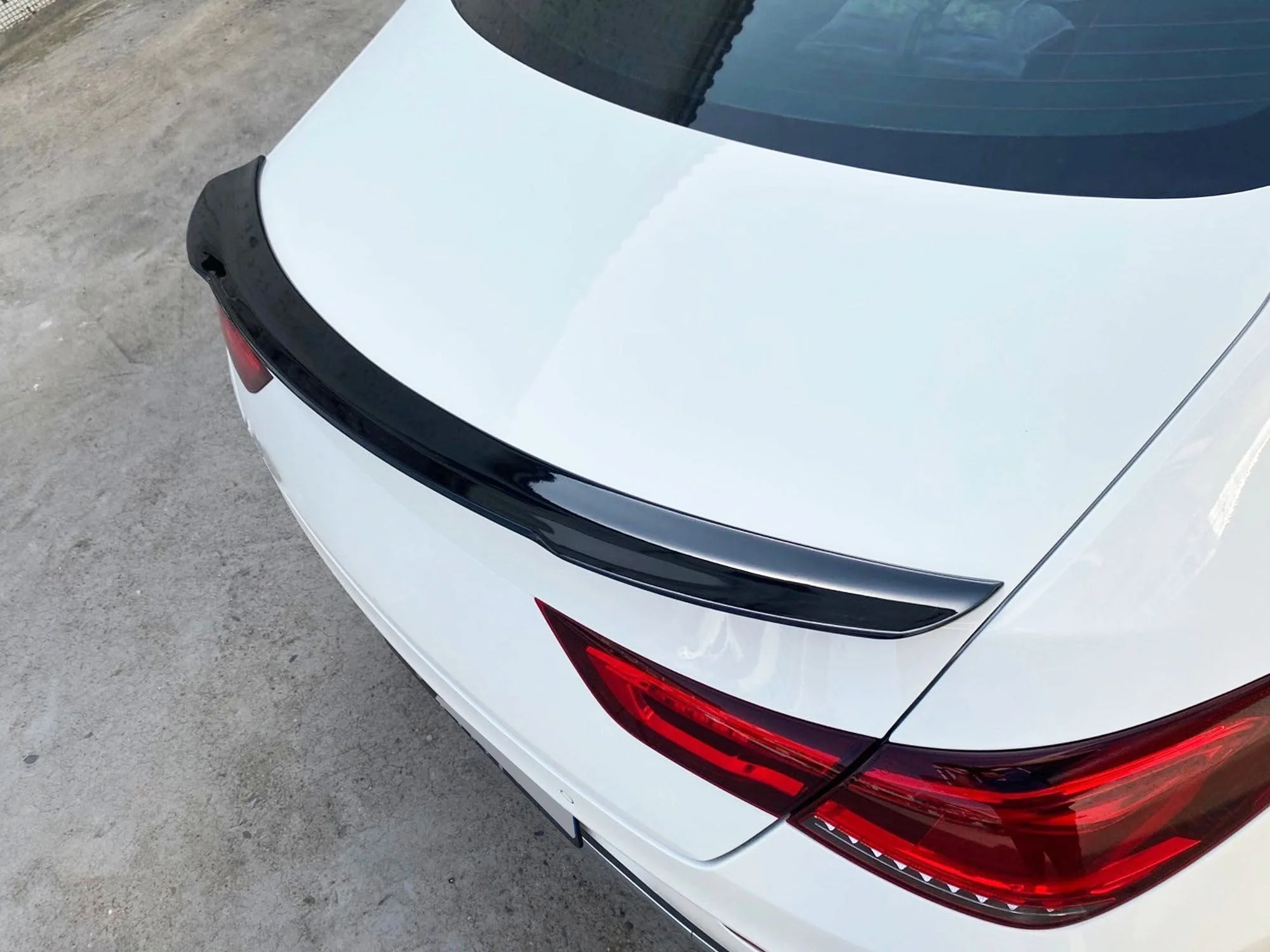 Gloss Black Rear Trunk Spoiler For 2020-2023 Mercedea CLA C118 W118 CLA250 CLA35 CLA45 sp68 - Image 6