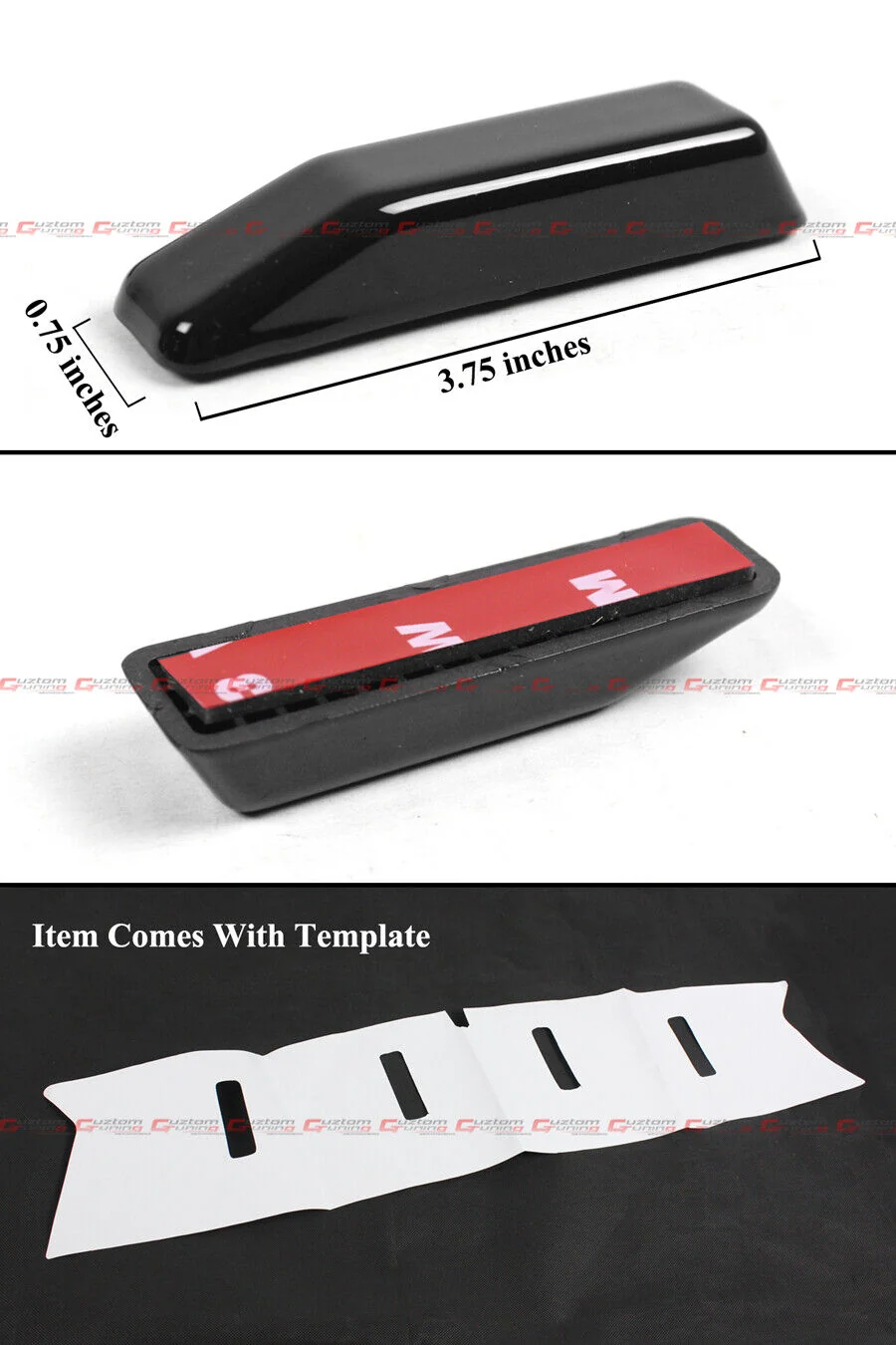 Gloss Black Rear Trunk Spoiler Roof Wing For 2017-2021 Honda Civic FK7 HATCHBACK (Not fit Sedan) - Image 5