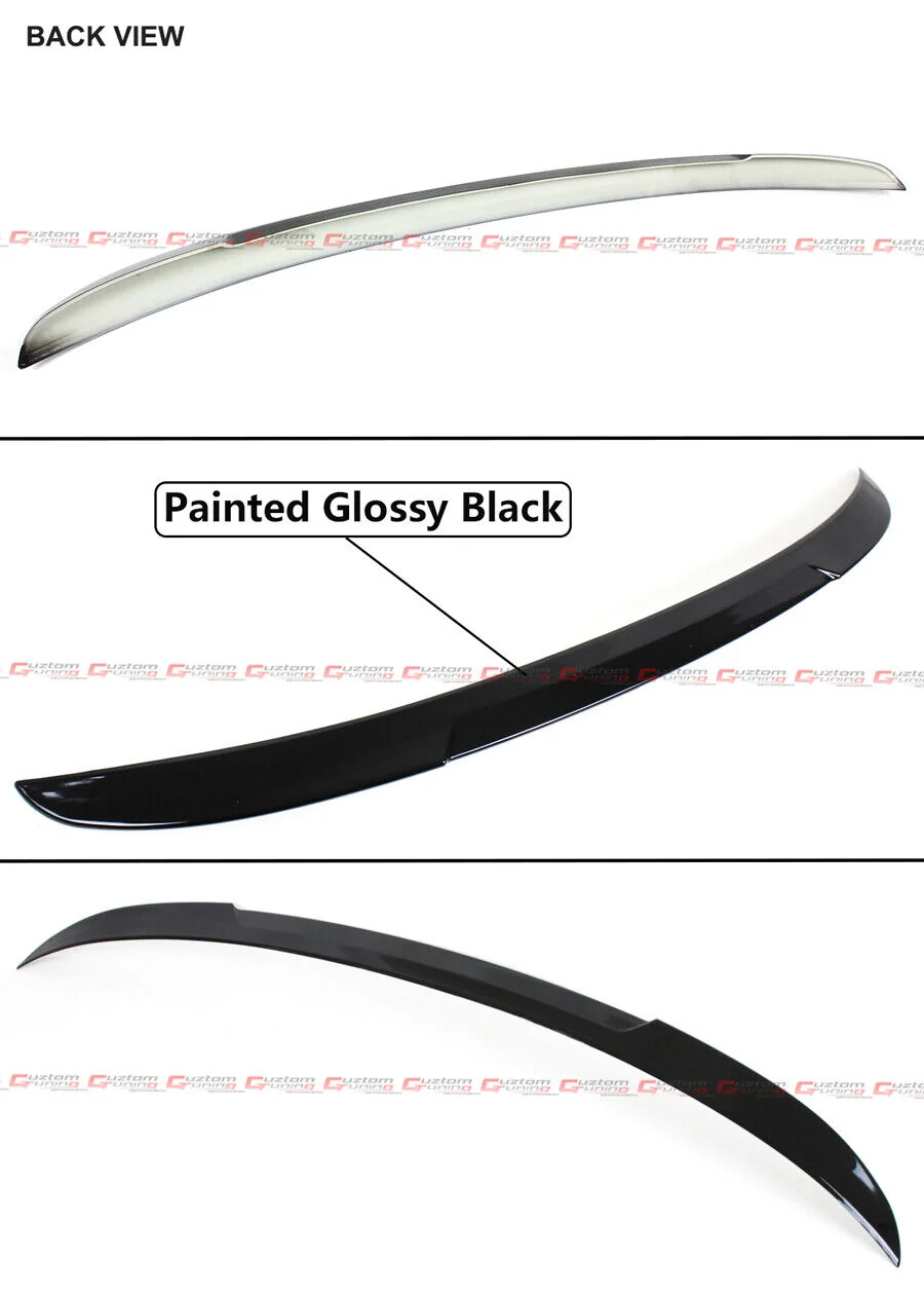 Gloss Black Rear Trunk Spoiler Wing For 2019-2024 Nissan Altima Sedan - Image 2