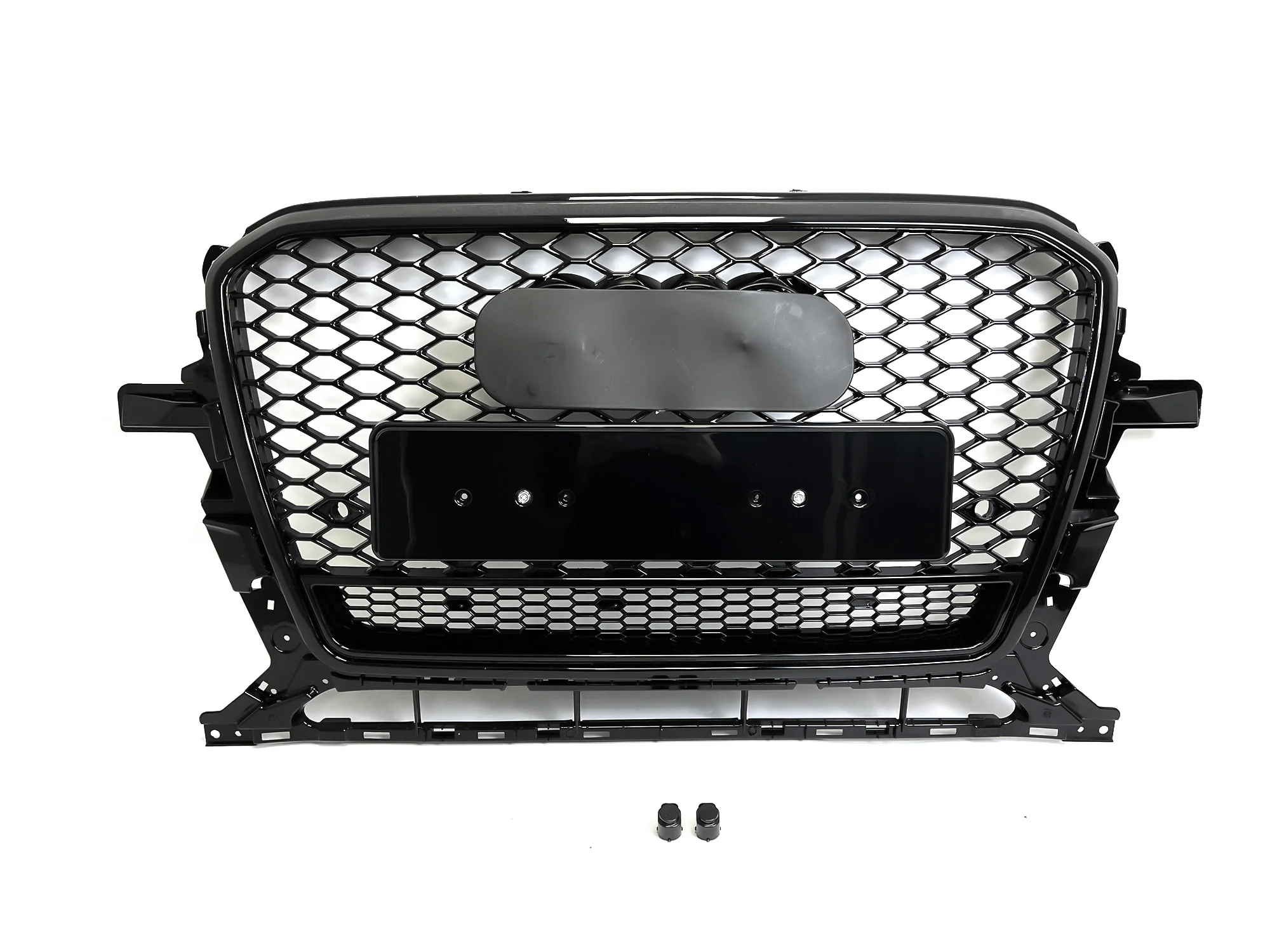 Gloss Black RSQ5 Style Front Grille for Audi Q5 2013-2017 Replacement Grill - Image 6