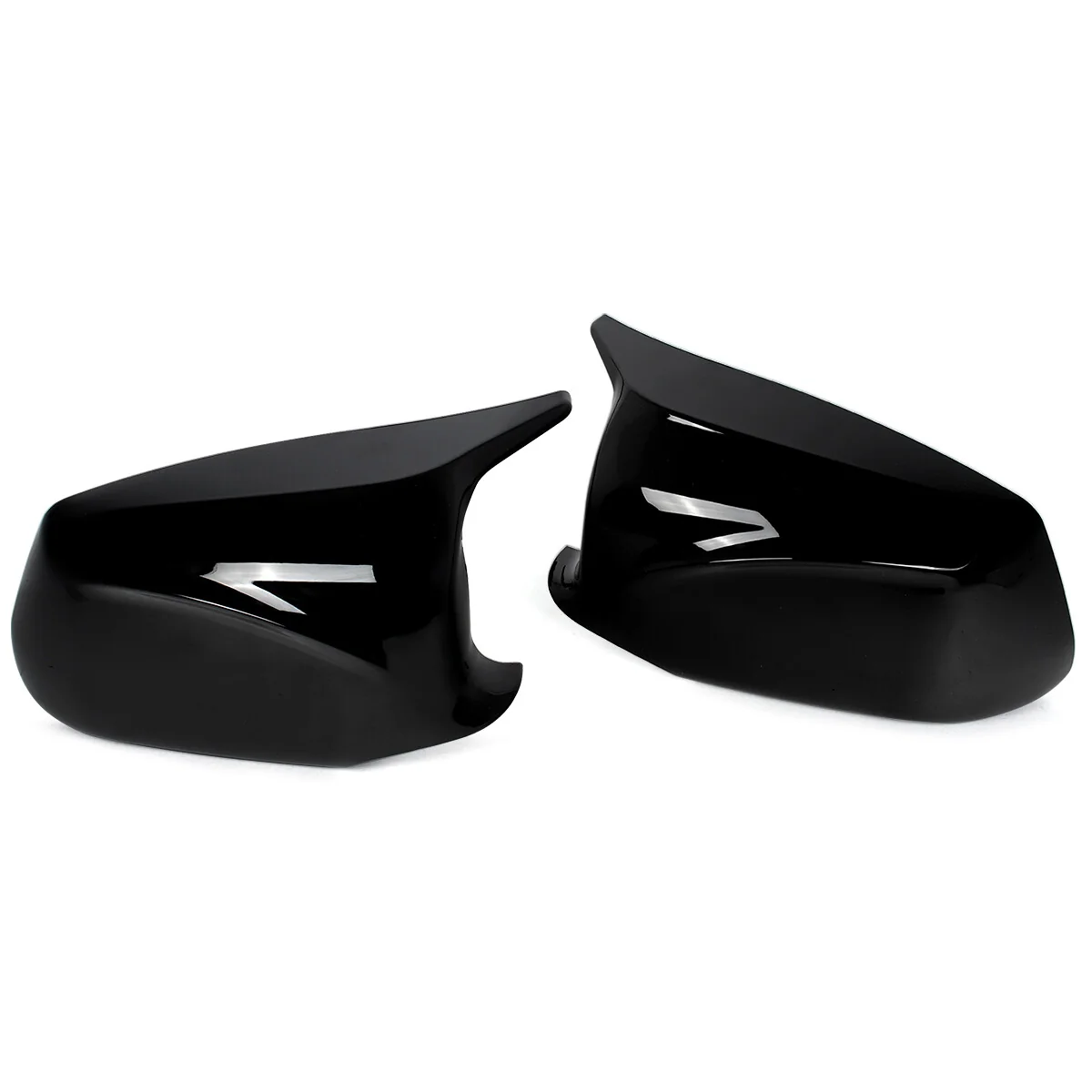 Gloss Black Side Mirror Cover Caps Replacement For BMW 5 Series F10 F11 2011-2013 Pre-LCI - Image 12