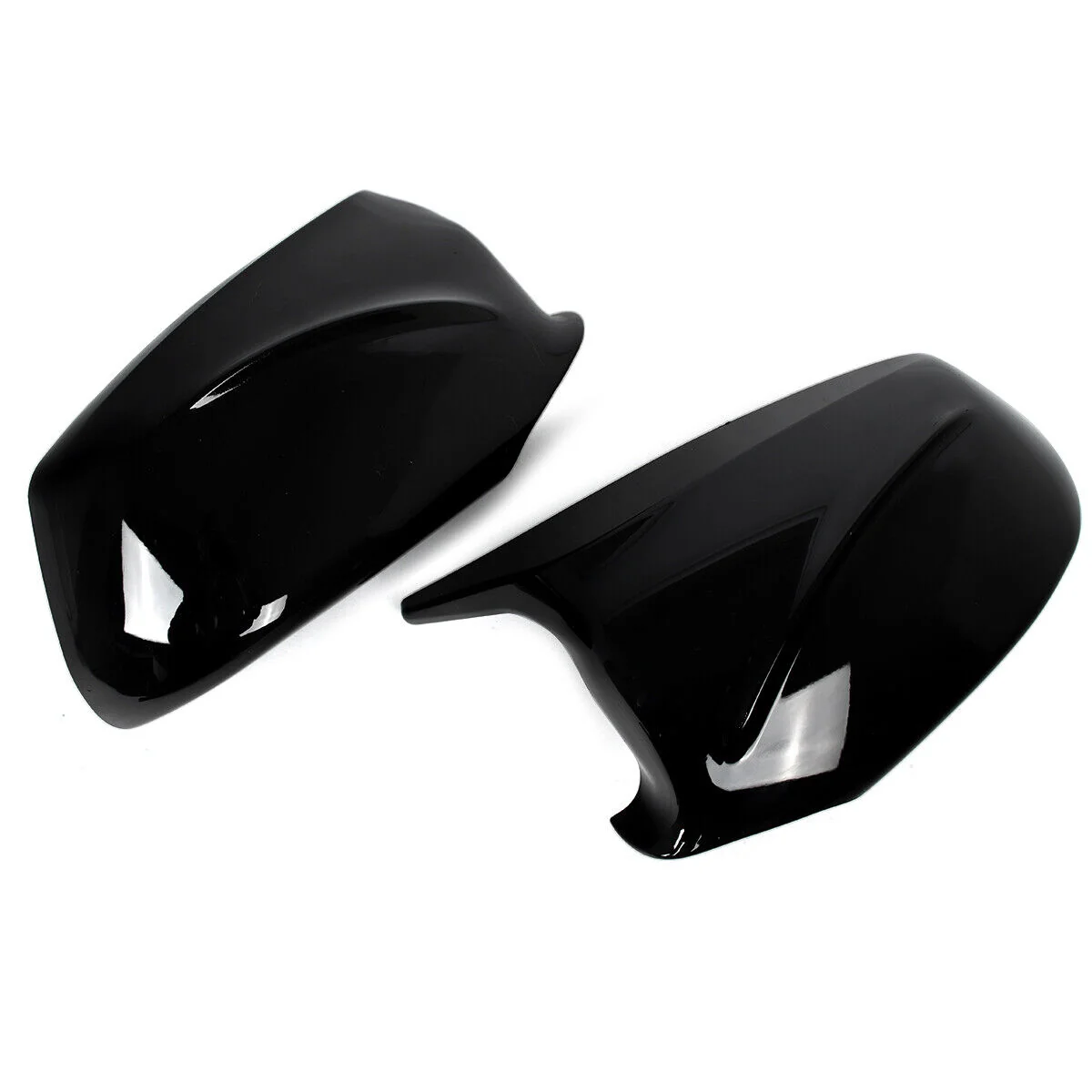 Gloss Black Side Mirror Cover Caps Replacement For BMW 5 Series F10 F11 2011-2013 Pre-LCI - Image 6
