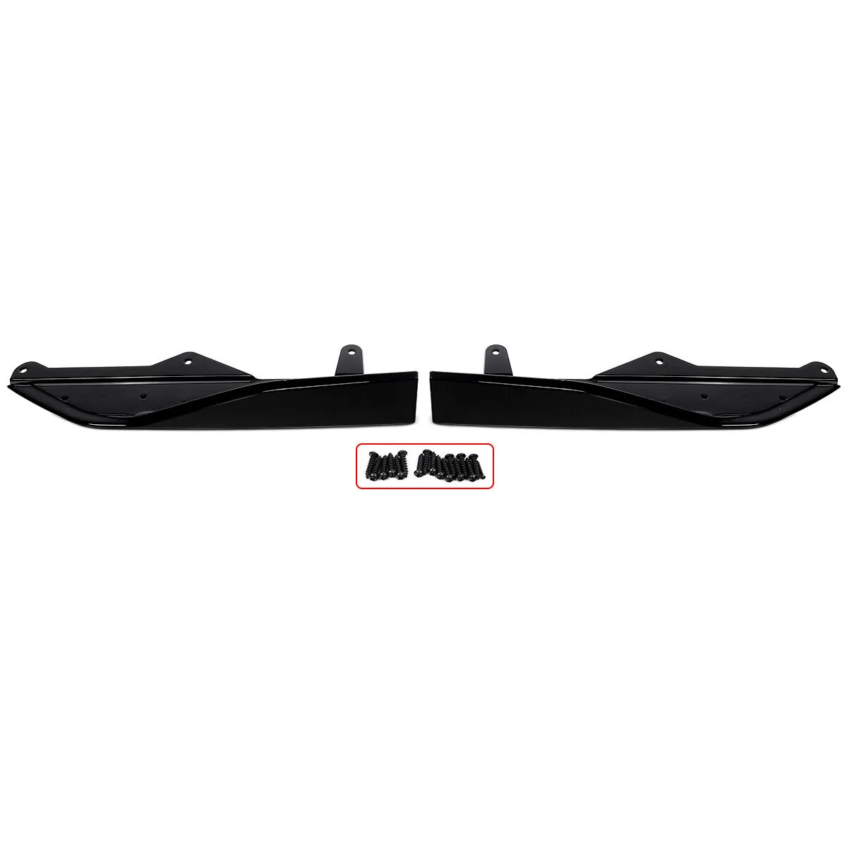 Gloss Black Side Skirt Extension Lip For BMW G42 230i M240i Coupe M-Sport 2022-2024 - Image 3
