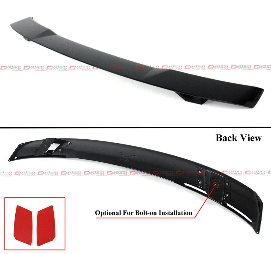 Gloss Black Trunk Lid Spoiler Wing For 2022-2026 Honda Civic 4dr Sedan - Image 2