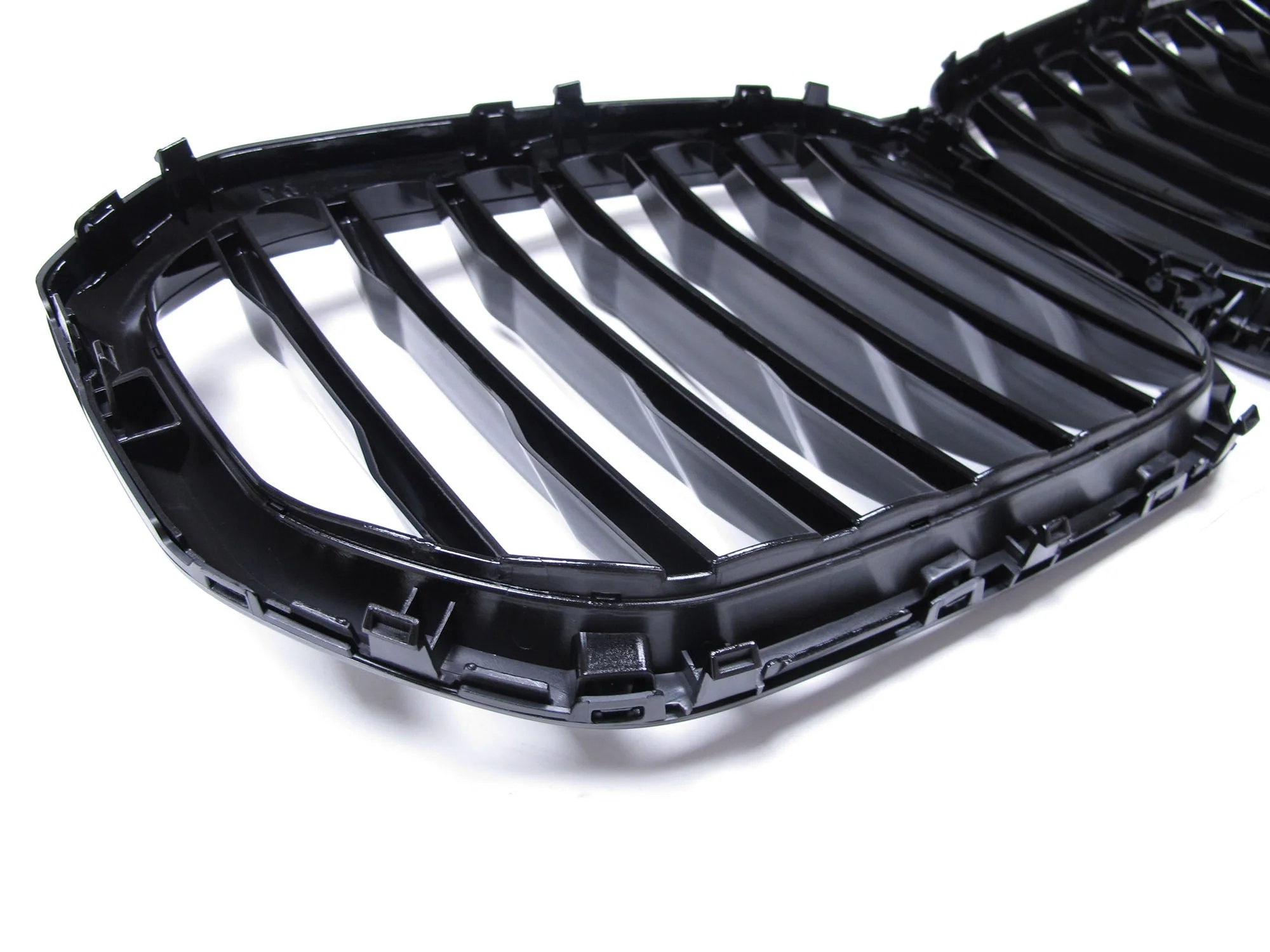 For 2019-2023 BMW X5 40iX 50iX 30dX G05 Gloss Black Front Kidney Grille M Sport - Image 10