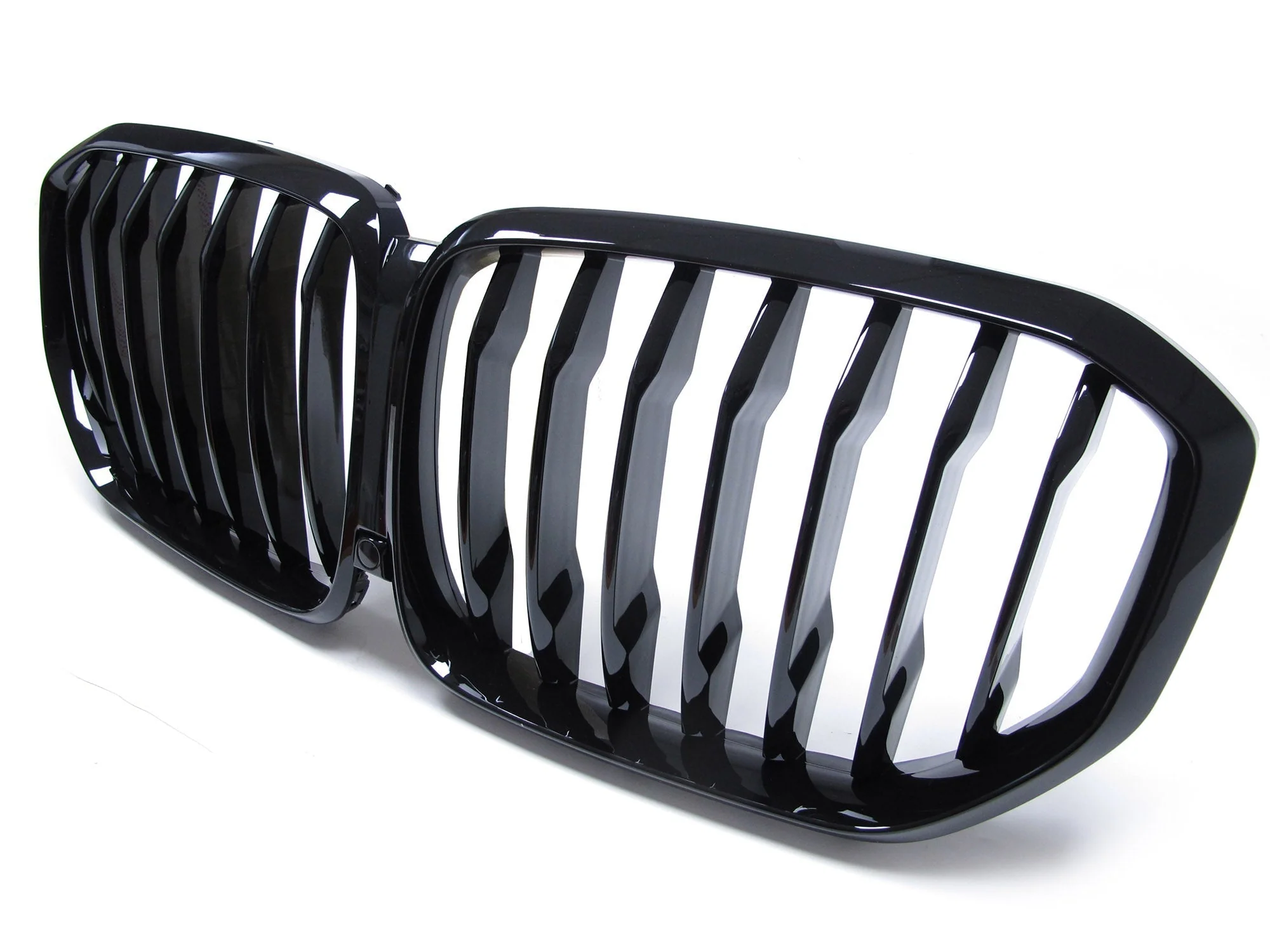 For 2019-2023 BMW X5 40iX 50iX 30dX G05 Gloss Black Front Kidney Grille M Sport - Image 7