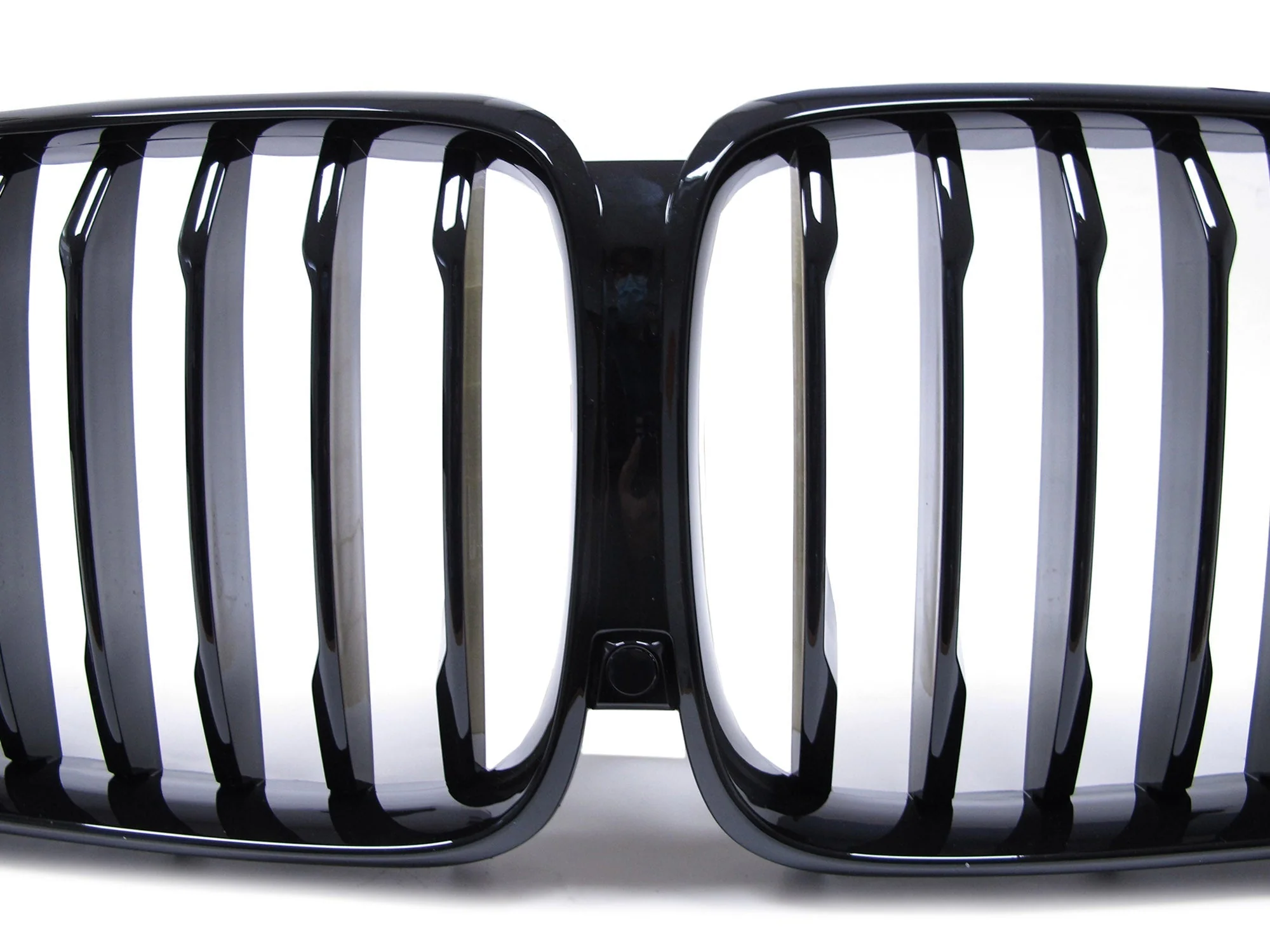 For 2019-2023 BMW X5 40iX 50iX 30dX G05 Gloss Black Front Kidney Grille M Sport - Image 8