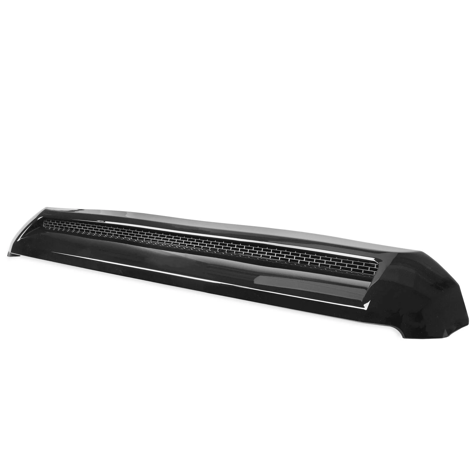 Gloss Black Front Hood Bulge Upper Grill For Toyota Tundra 2014-2021 - Image 4