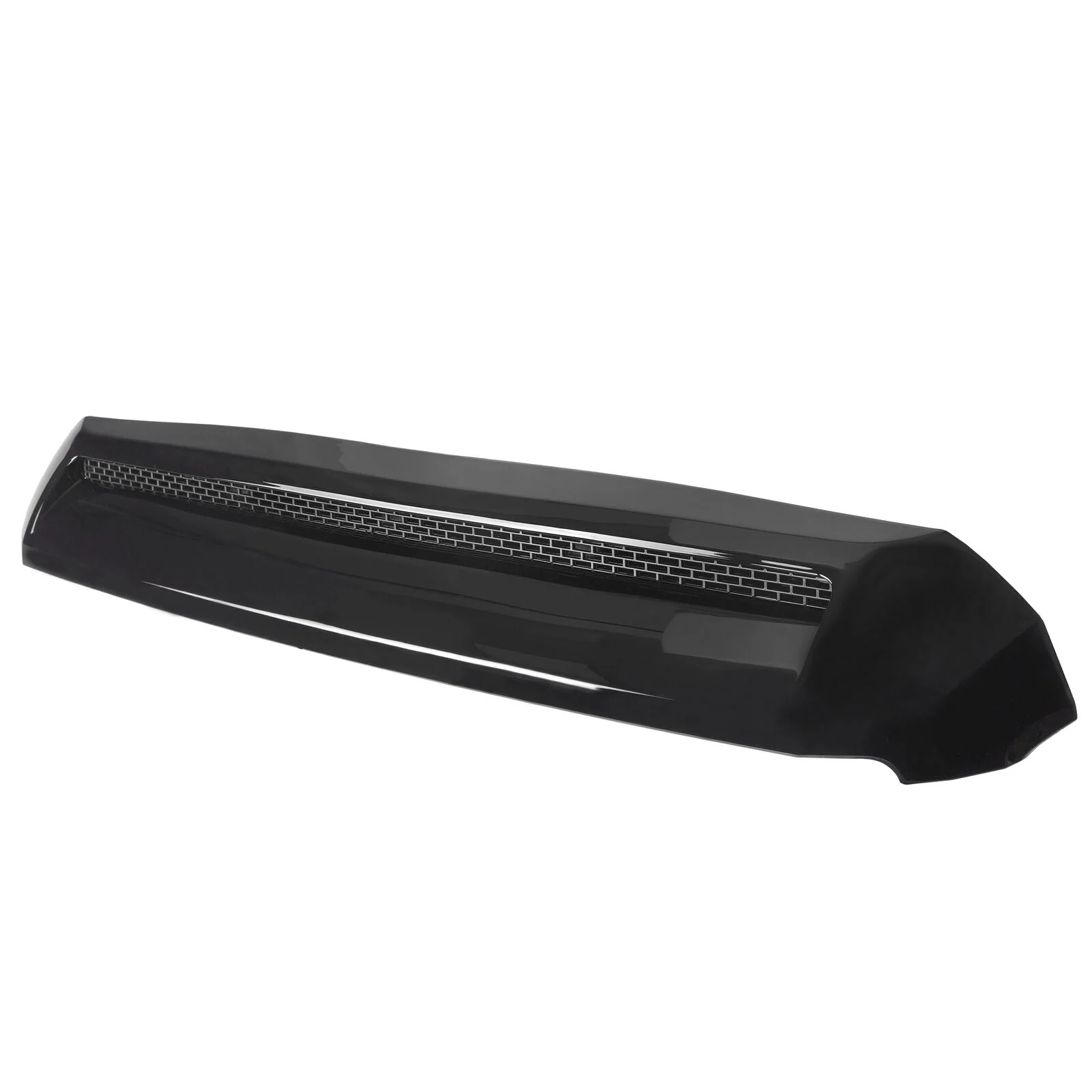 Gloss Black Front Hood Bulge Upper Grill For Toyota Tundra 2014-2021 - Image 6
