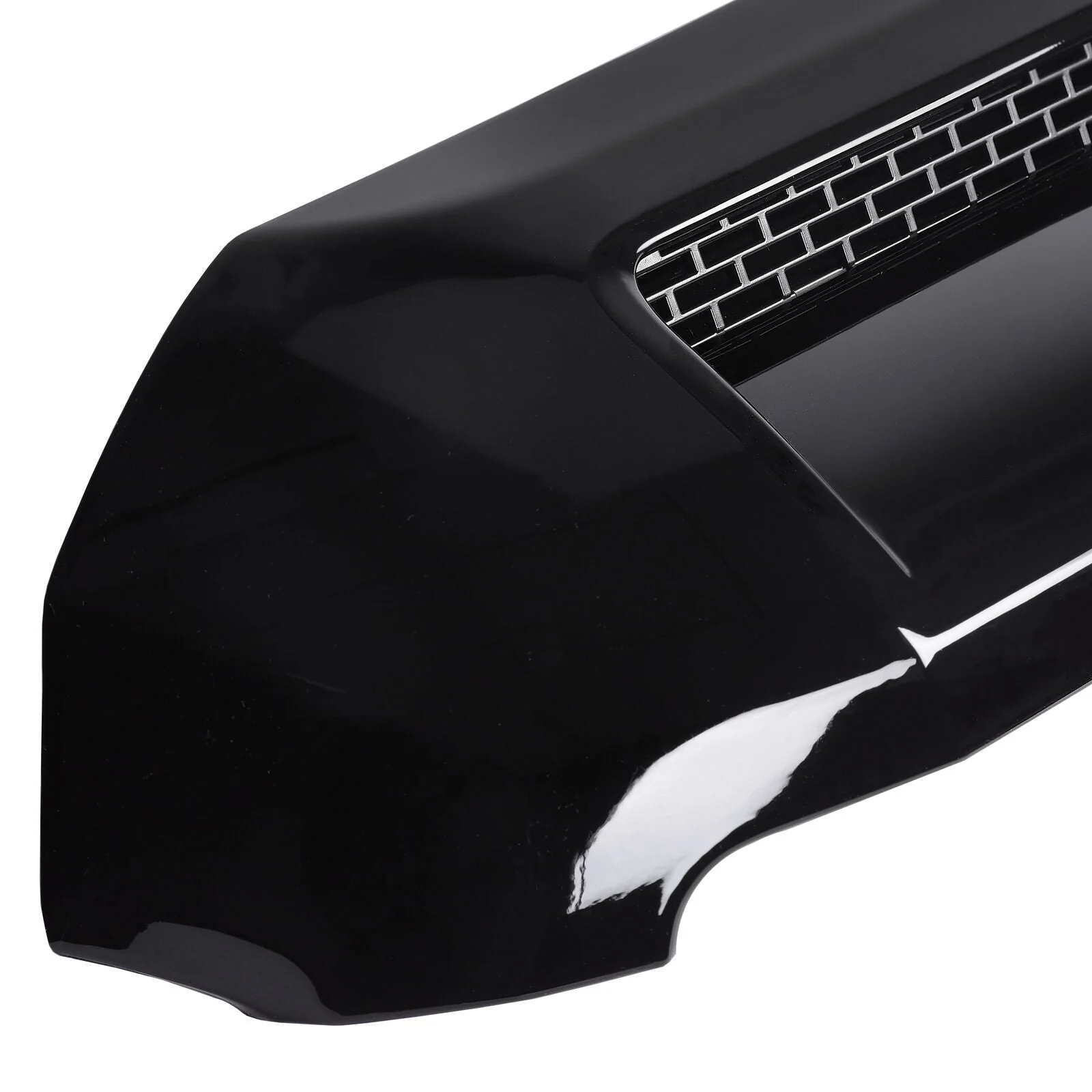 Gloss Black Front Hood Bulge Upper Grill For Toyota Tundra 2014-2021 - Image 9