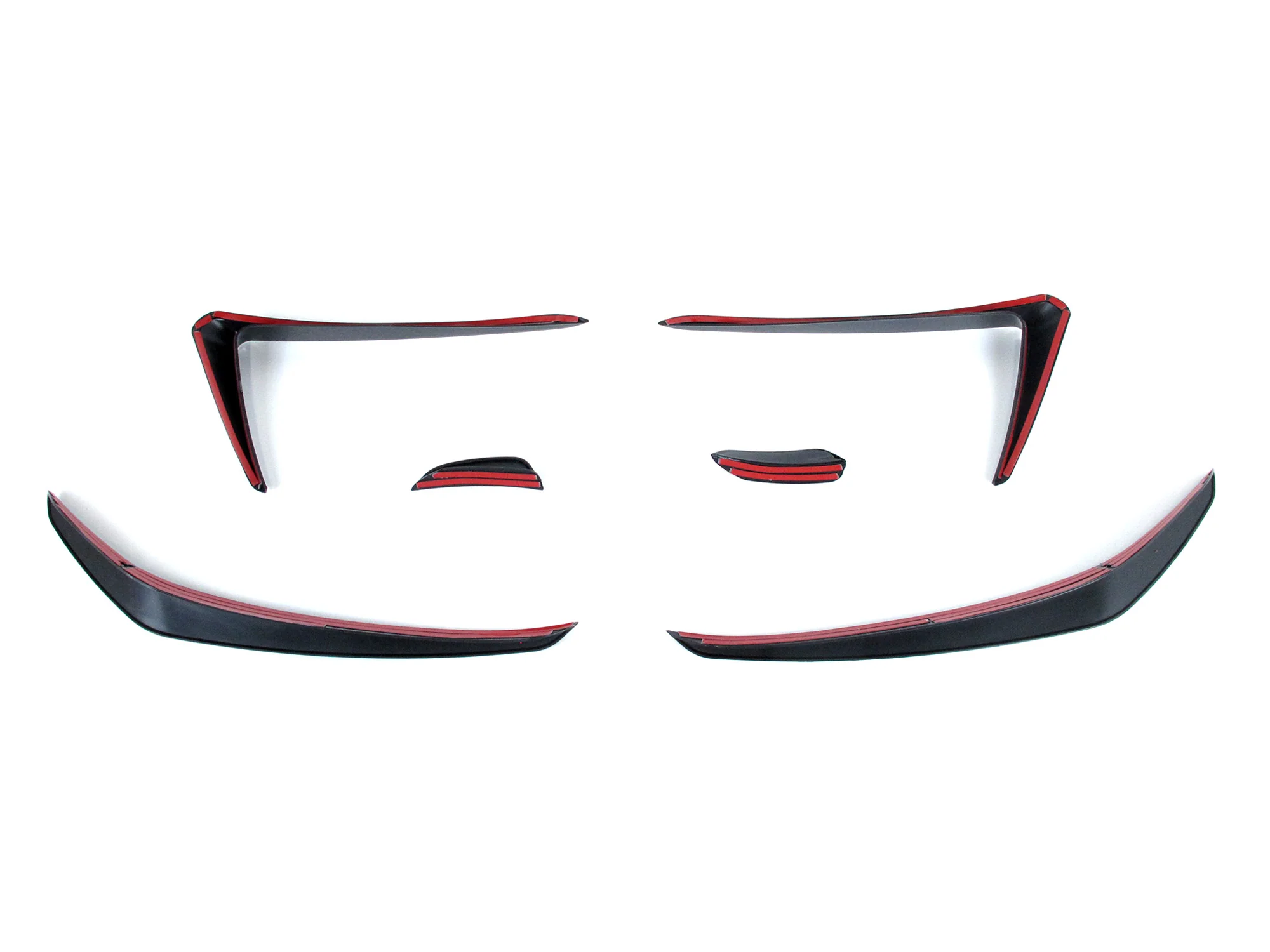 Glossy Black Front Bumper Canard Set for VW Golf MK7 GTI 2013-2016 vw89 - Image 11