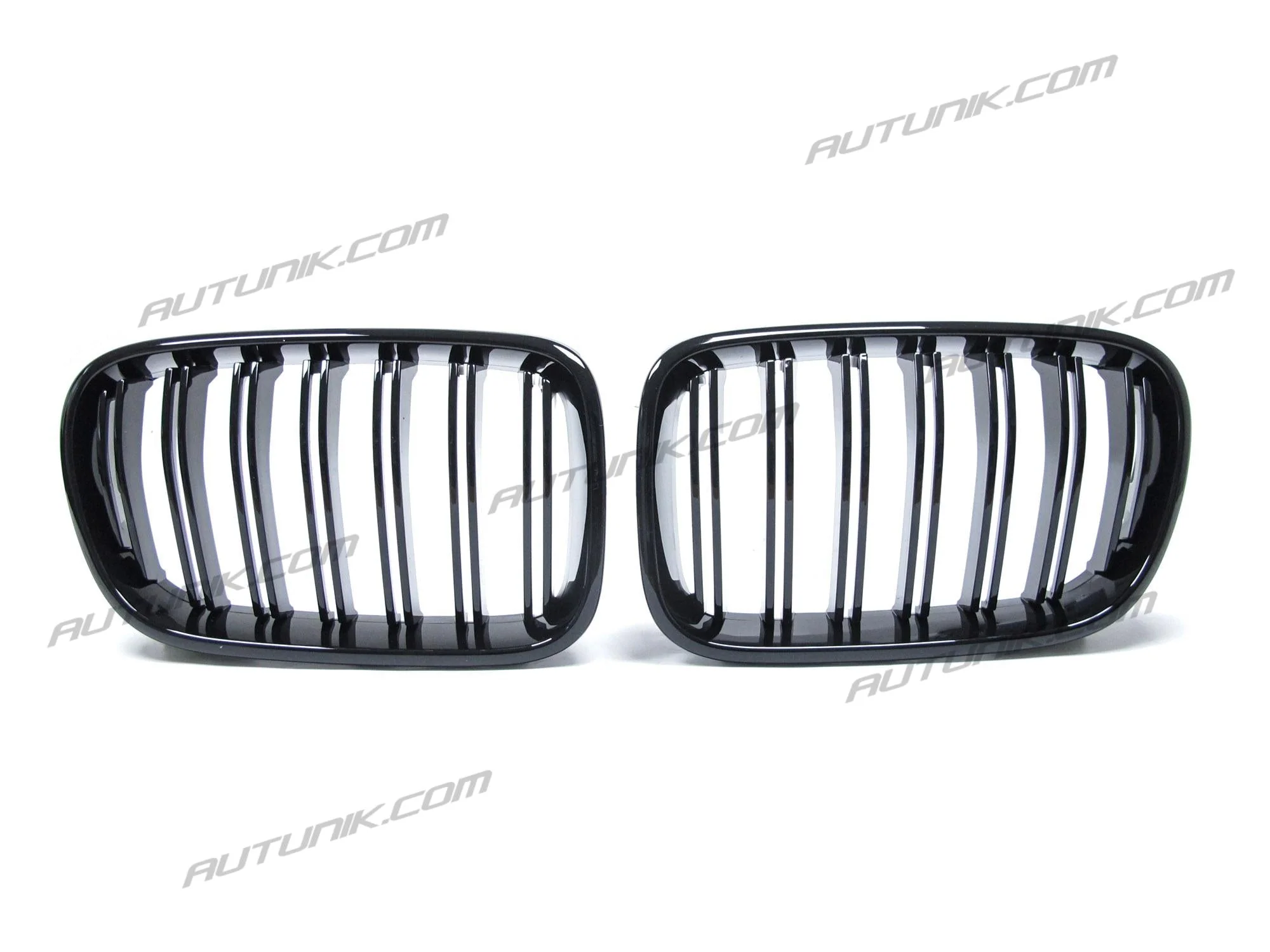 Gloss Black Front Bumper Kidney Grille For BMW X3 F25 Pre-LCI 2011-2014 - Image 3