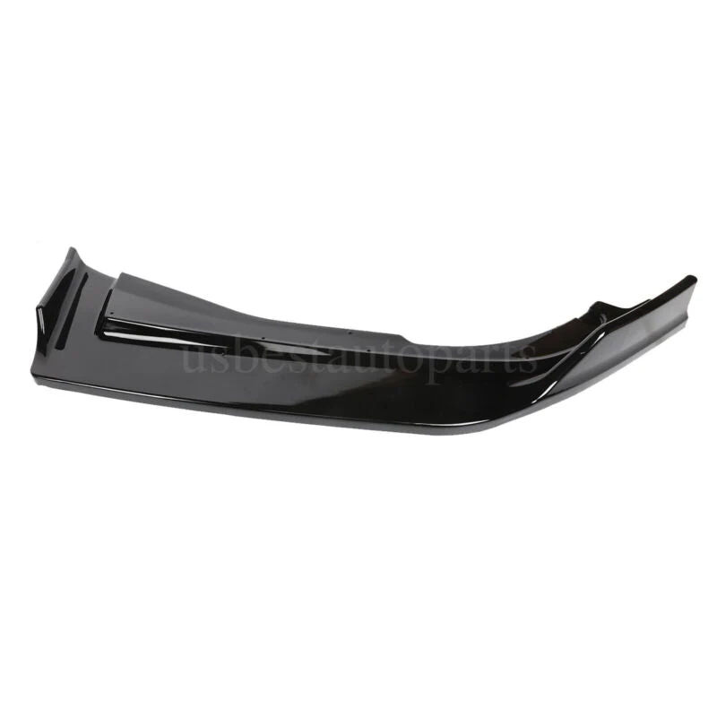 Glossy Black Front Bumper Lip For Honda Accord Sedan 2018-2020 - Image 5