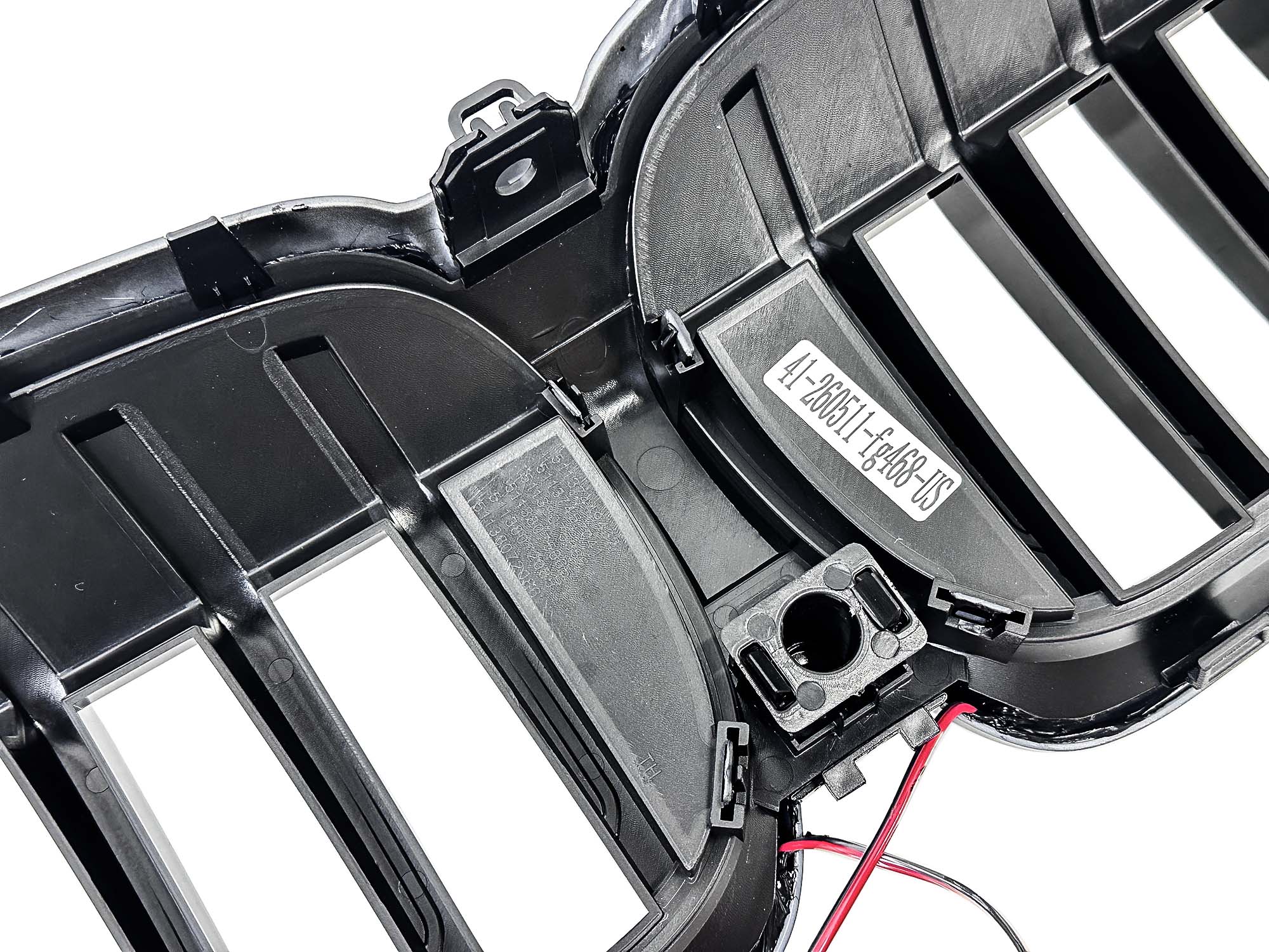 Glossy Black Front Kidney Grille W/ LED For 2019-2022 BMW G20 330i M340i - Image 10