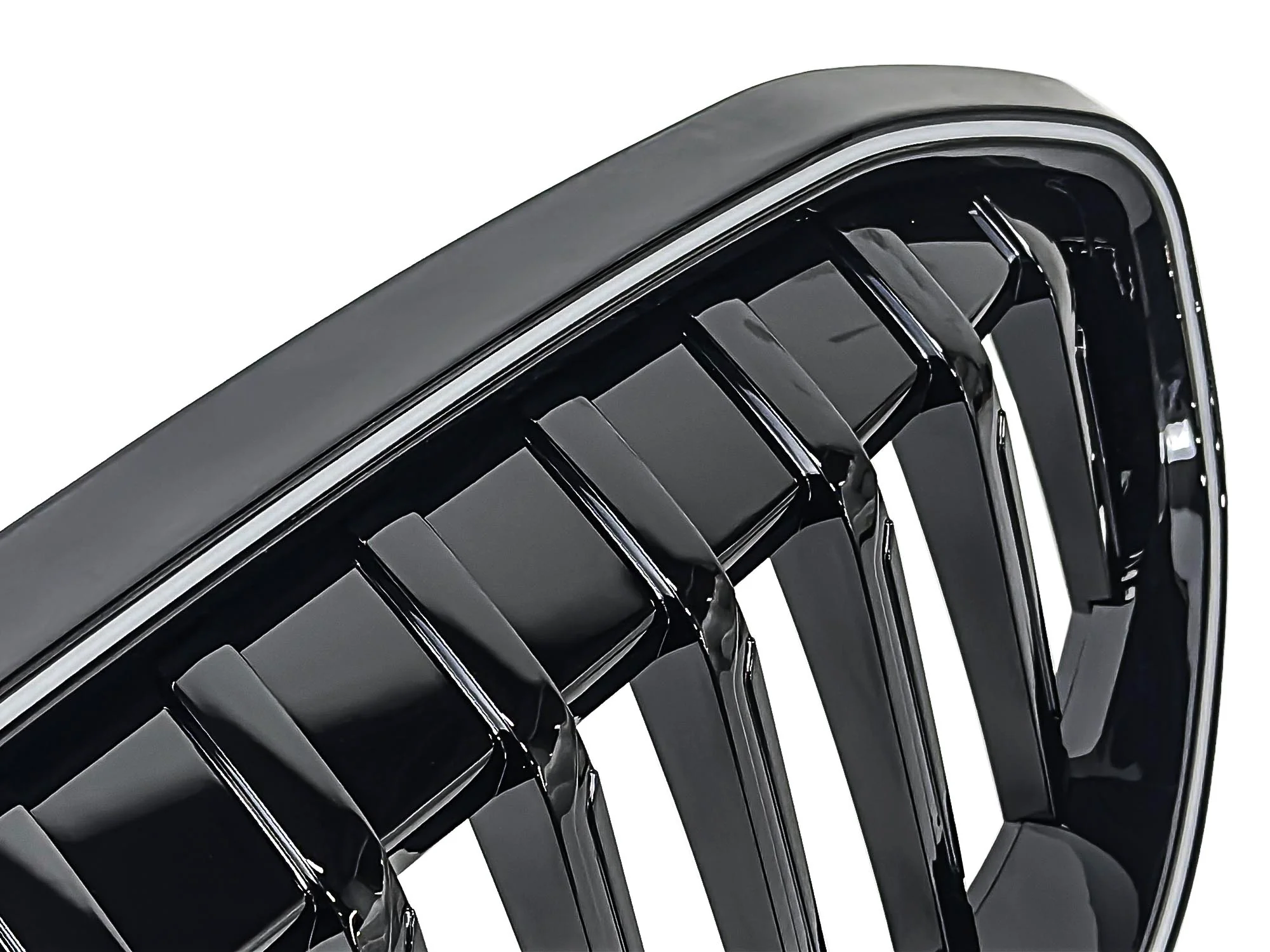 Glossy Black Front Kidney Grille W/ LED For 2019-2022 BMW G20 330i M340i - Image 7
