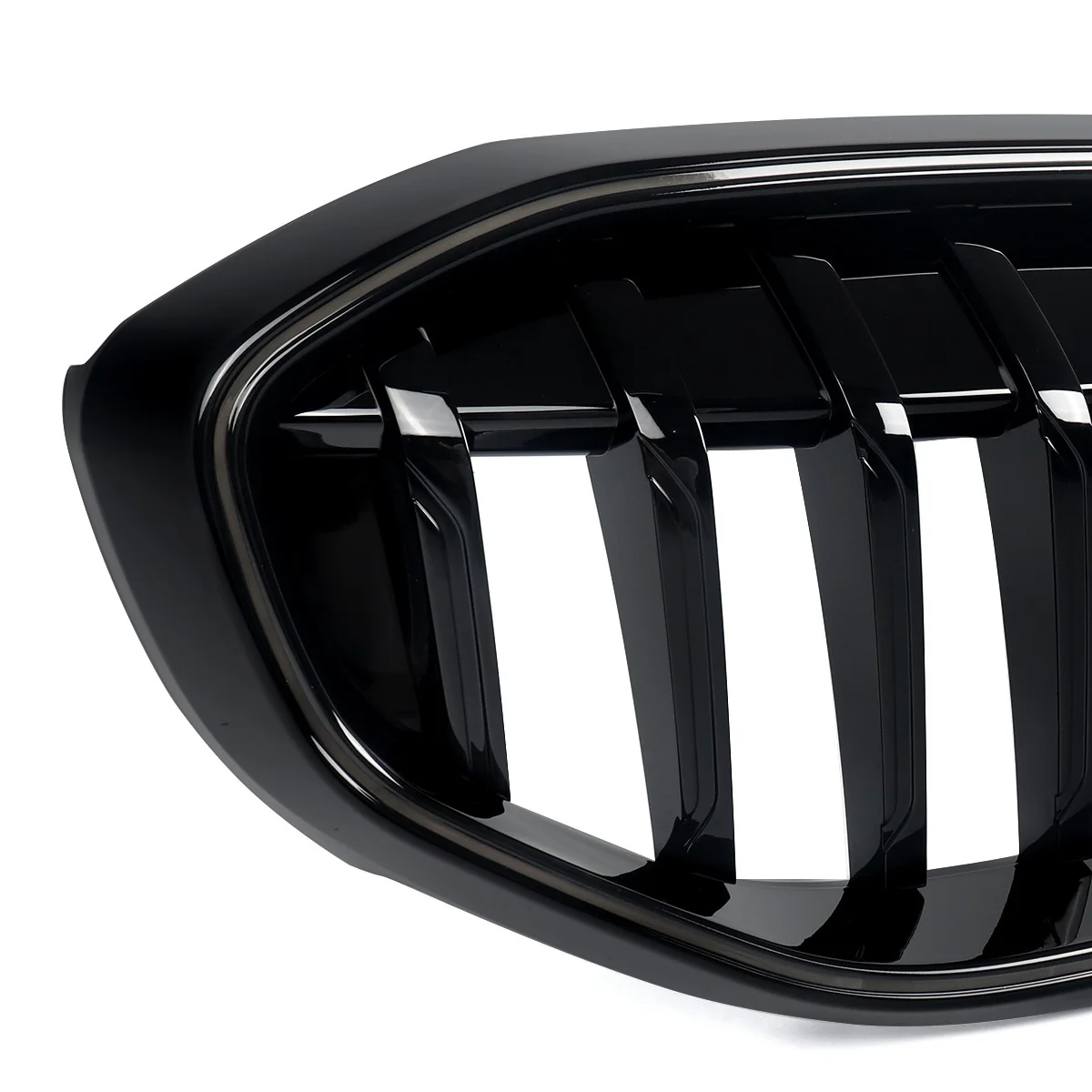 Glossy Black Front Kidney Grille W/ LED For 2019-2022 BMW G20 330i M340i - Image 8