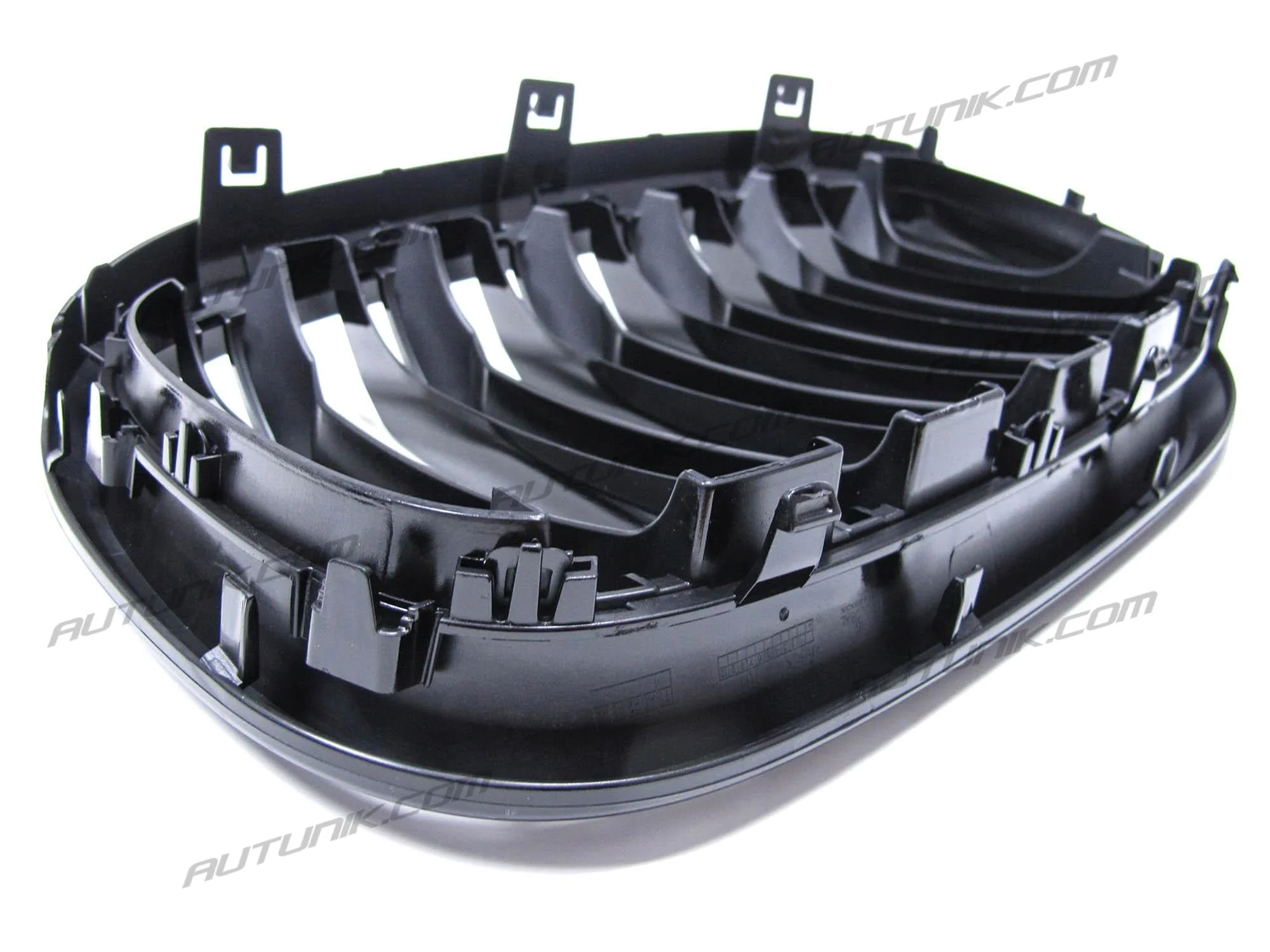 Front Kidney Grill Dual Slat For BMW X3 X4 G01 G02 2018-2021 M-Style Gloss Black - Image 8