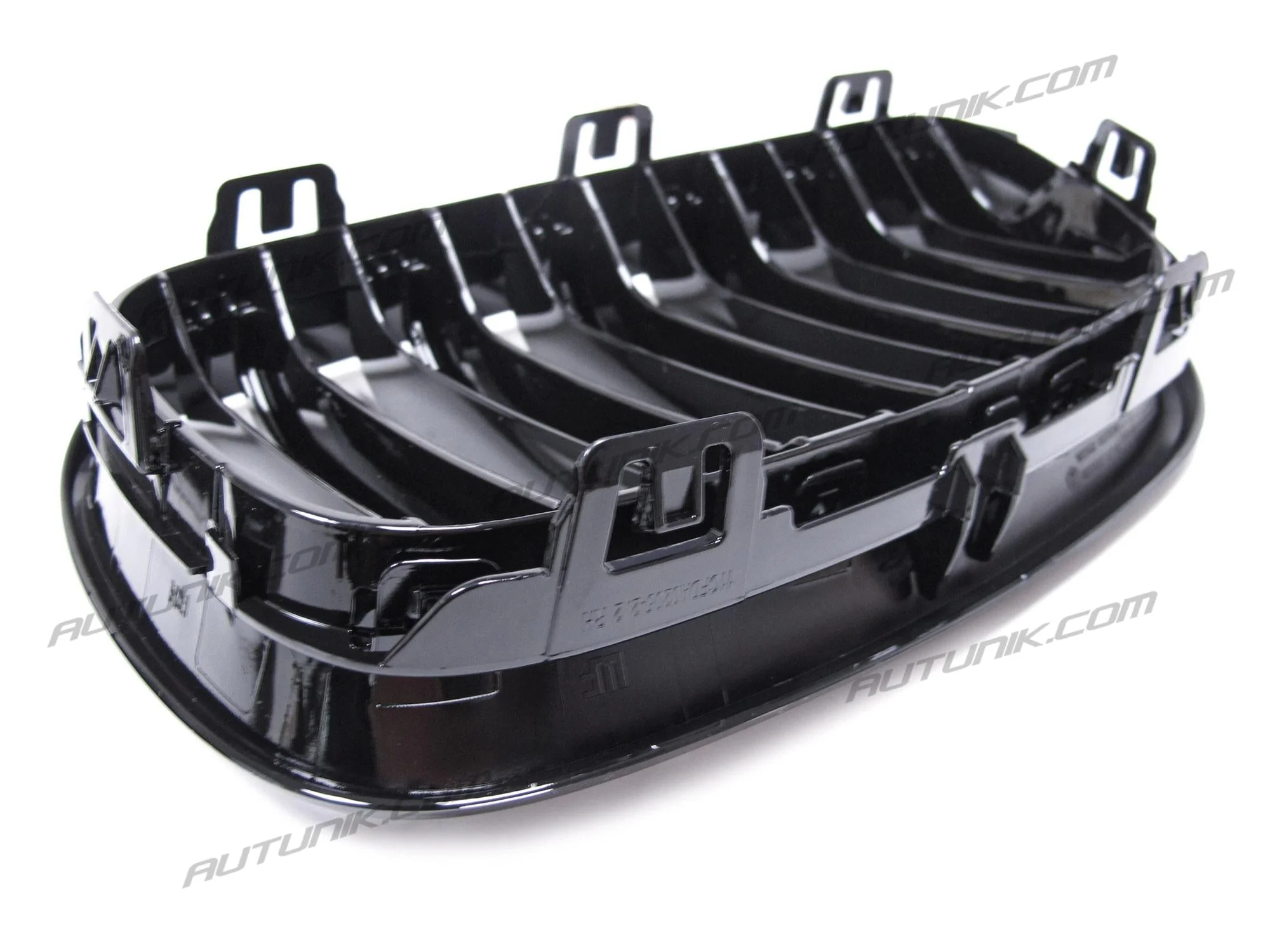 Glossy Black Front Kidney Grill Dual Slats for BMW 2 Series F22 M2 F87 F23 2014-2020 - Image 8