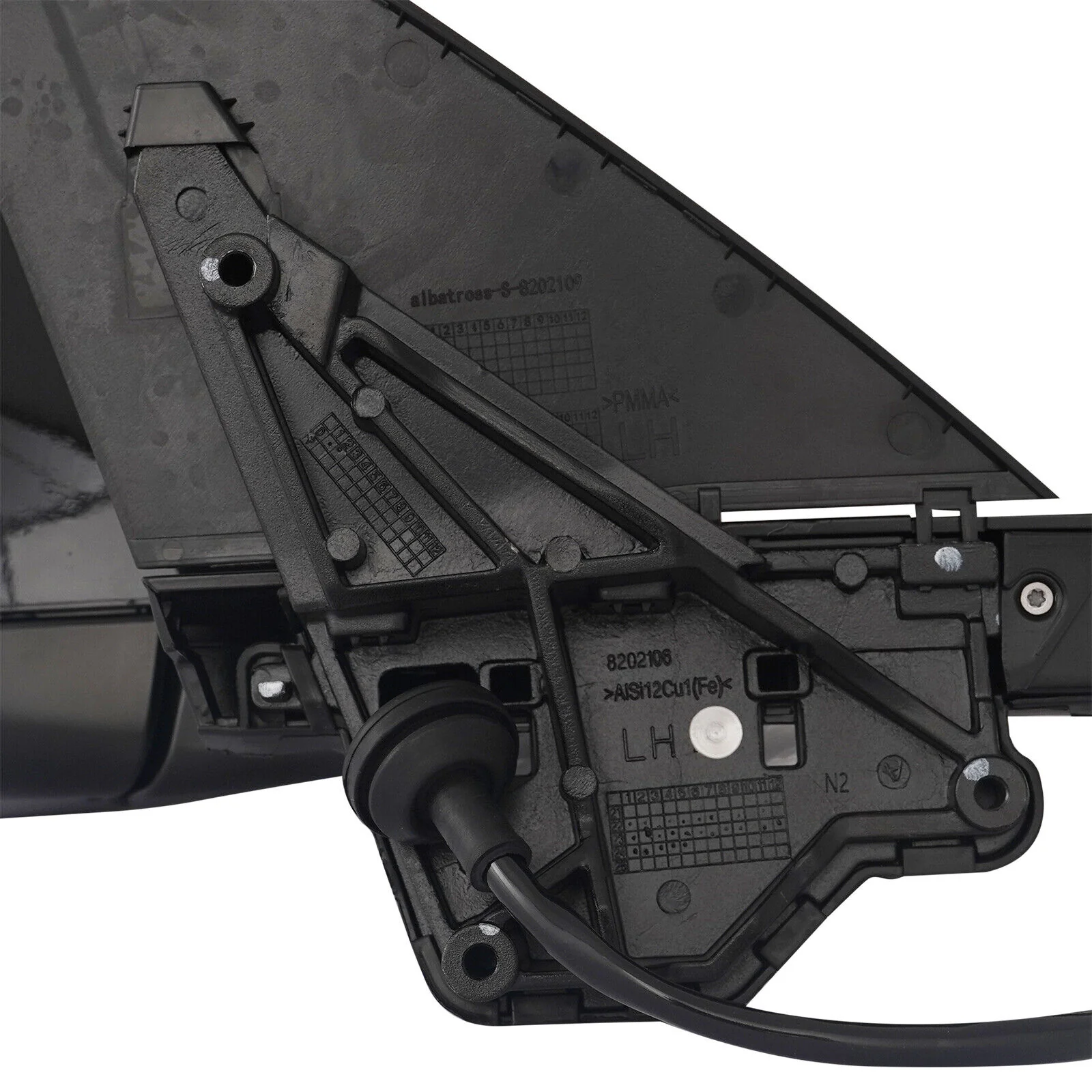Glossy Black Heated Memory Mirror Left Driver Side For Tesla Model Y 2020-2023 - Image 6
