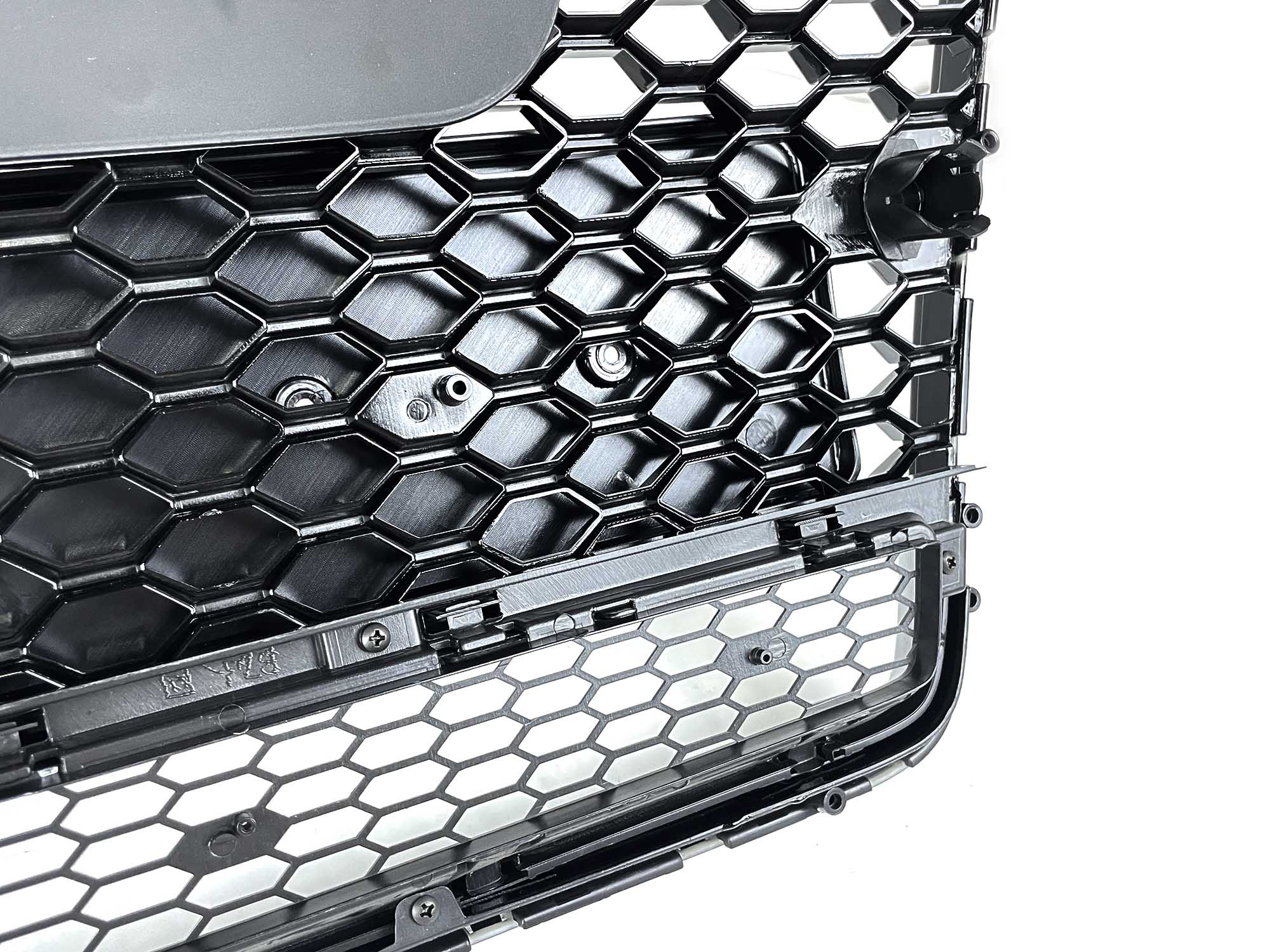 Glossy Black Honeycomb Front Grill for Audi A4 B7 Non-Sline 2006-2008 fg305 - Image 10