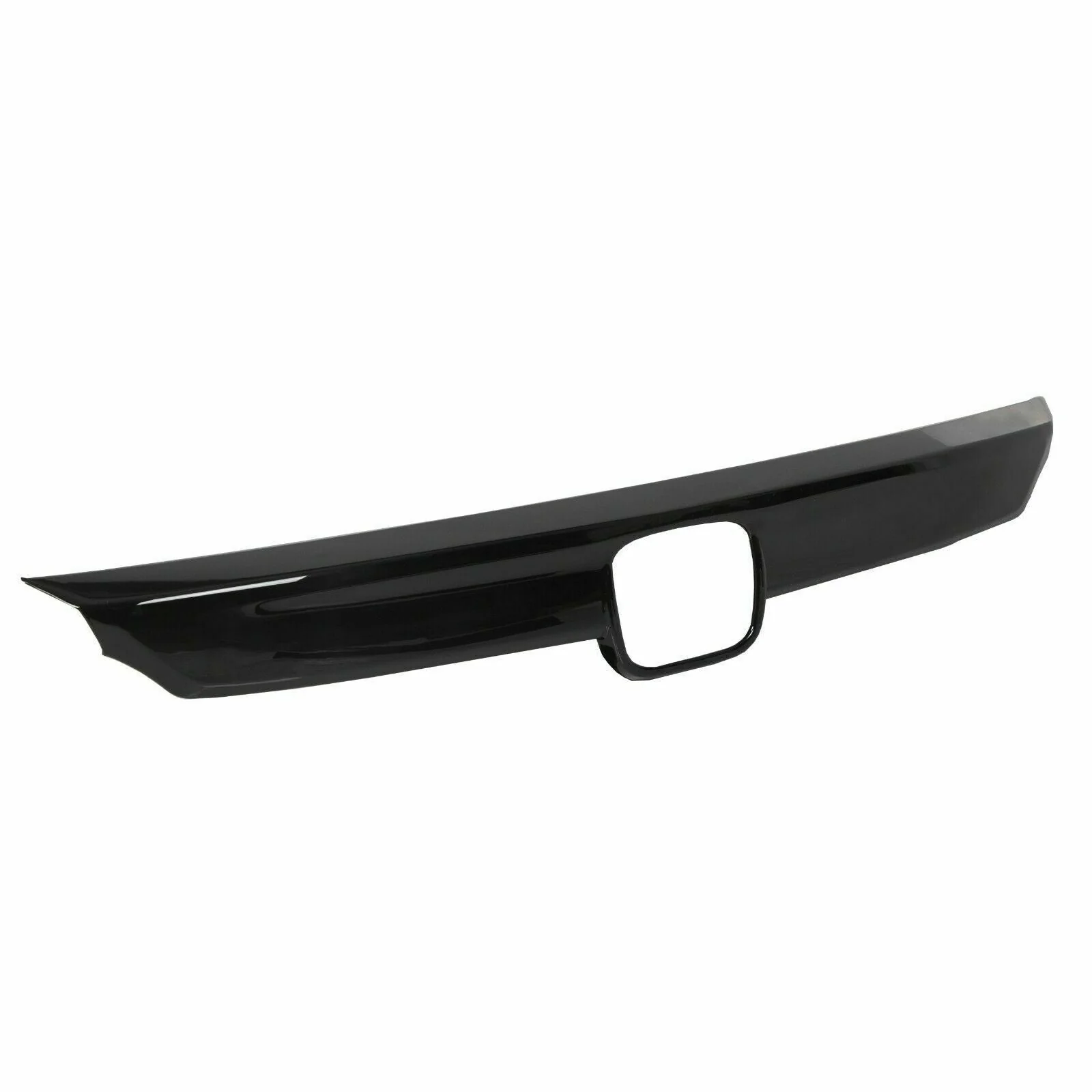 ABS Glossy Black Lip Front Grille Cover Moulding Trim For Honda Accord 2018-2020 - Image 6