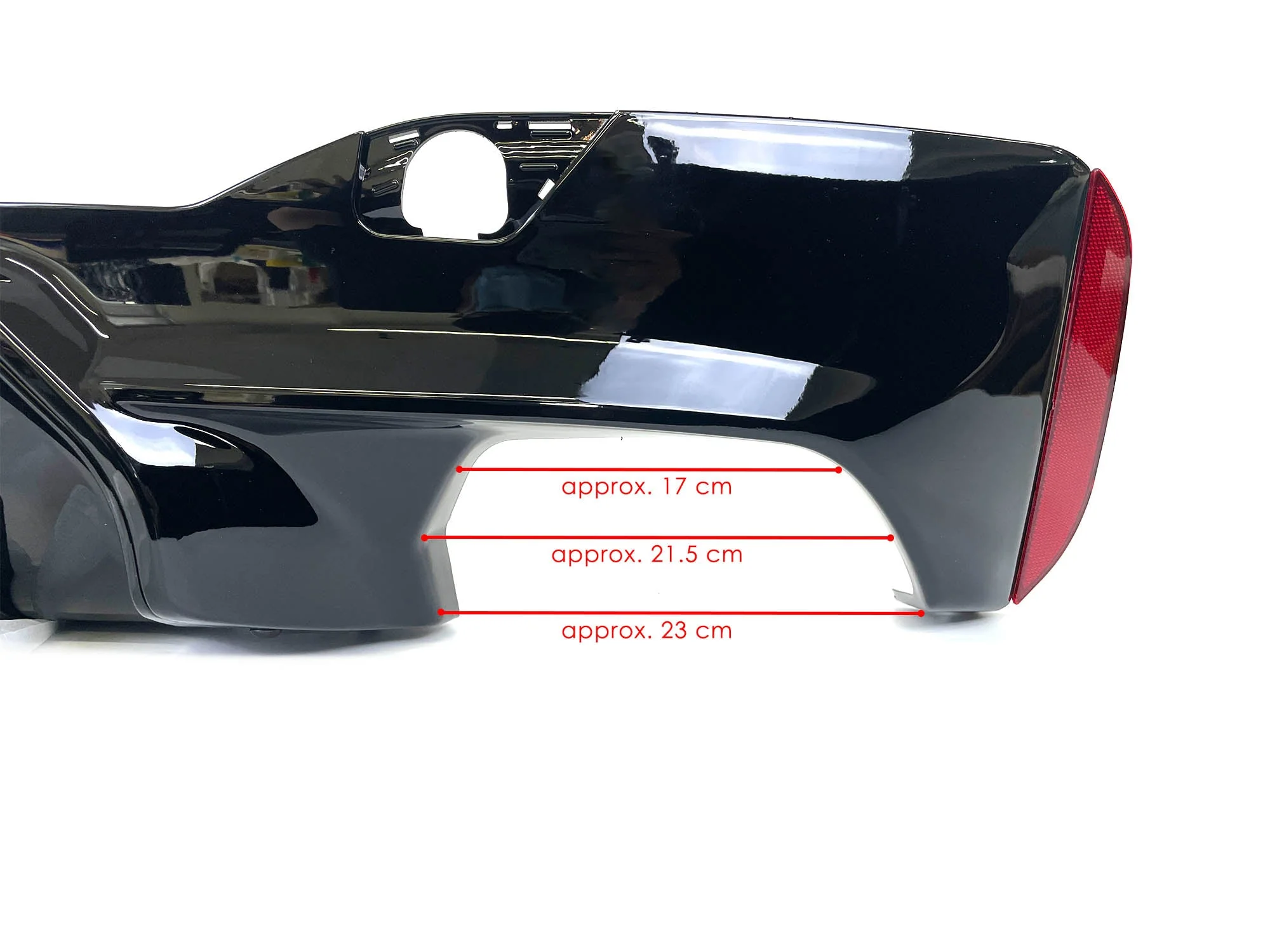 M Competition Style Gloss Black Rear Bumper Diffuser For BMW G30 5 Series M-Sport 2017-2023 - Image 12