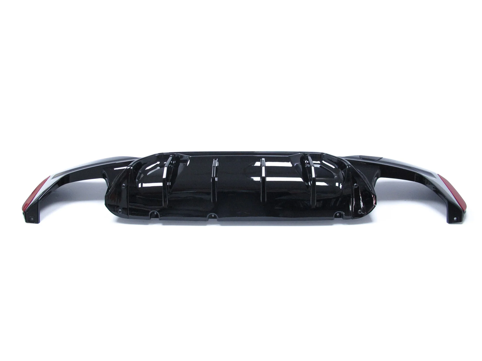 M Competition Style Gloss Black Rear Bumper Diffuser For BMW G30 5 Series M-Sport 2017-2023 - Image 7