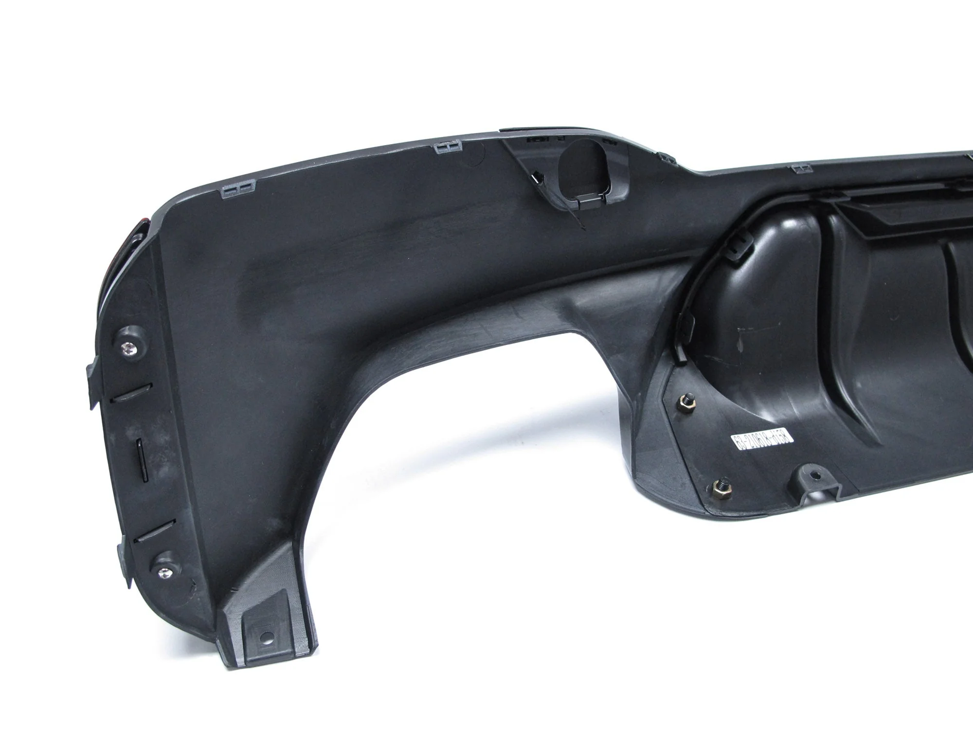 M Competition Style Gloss Black Rear Bumper Diffuser For BMW G30 5 Series M-Sport 2017-2023 - Image 9