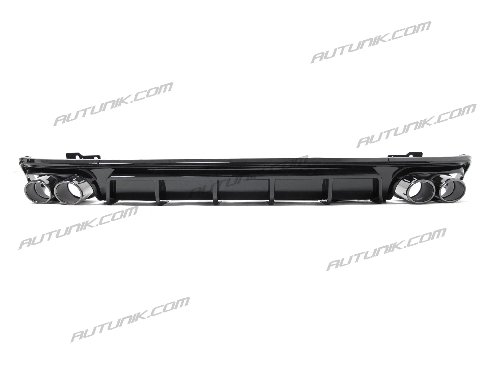 Rear Diffuser + Black Exhaust Tips for AUDI A6 C8 S-line S6 2019-2026 - Image 6