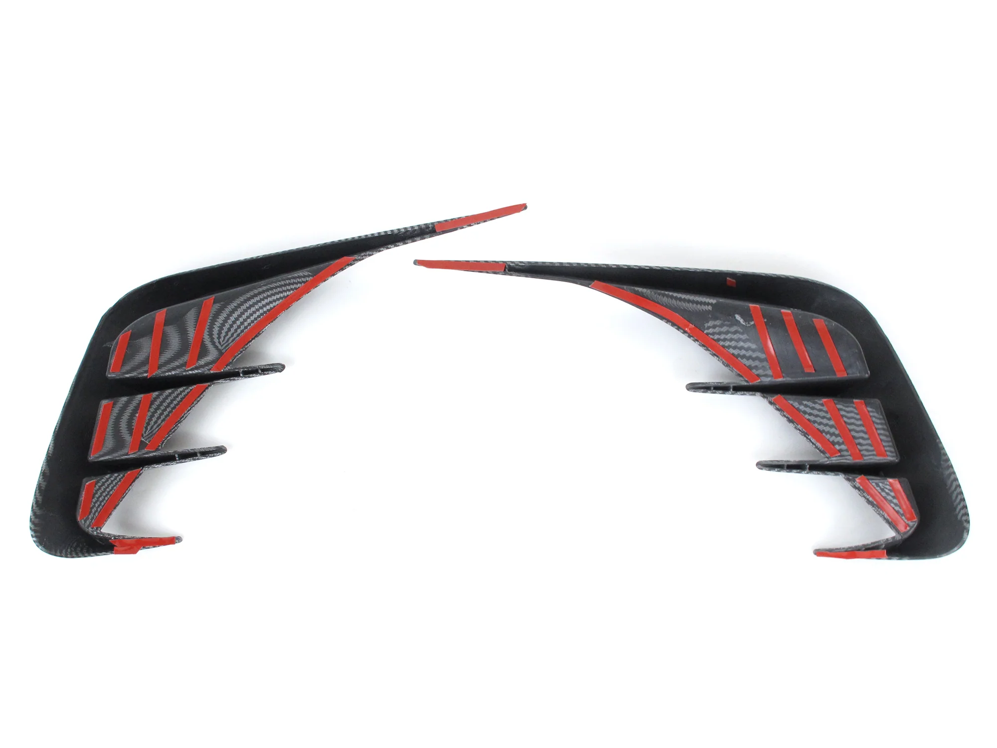 Gloss Black Rear Bumper Side Vent Splitter for BMW 3-Series G20 m340i 330i M-Sport 2019-2022 - Image 21