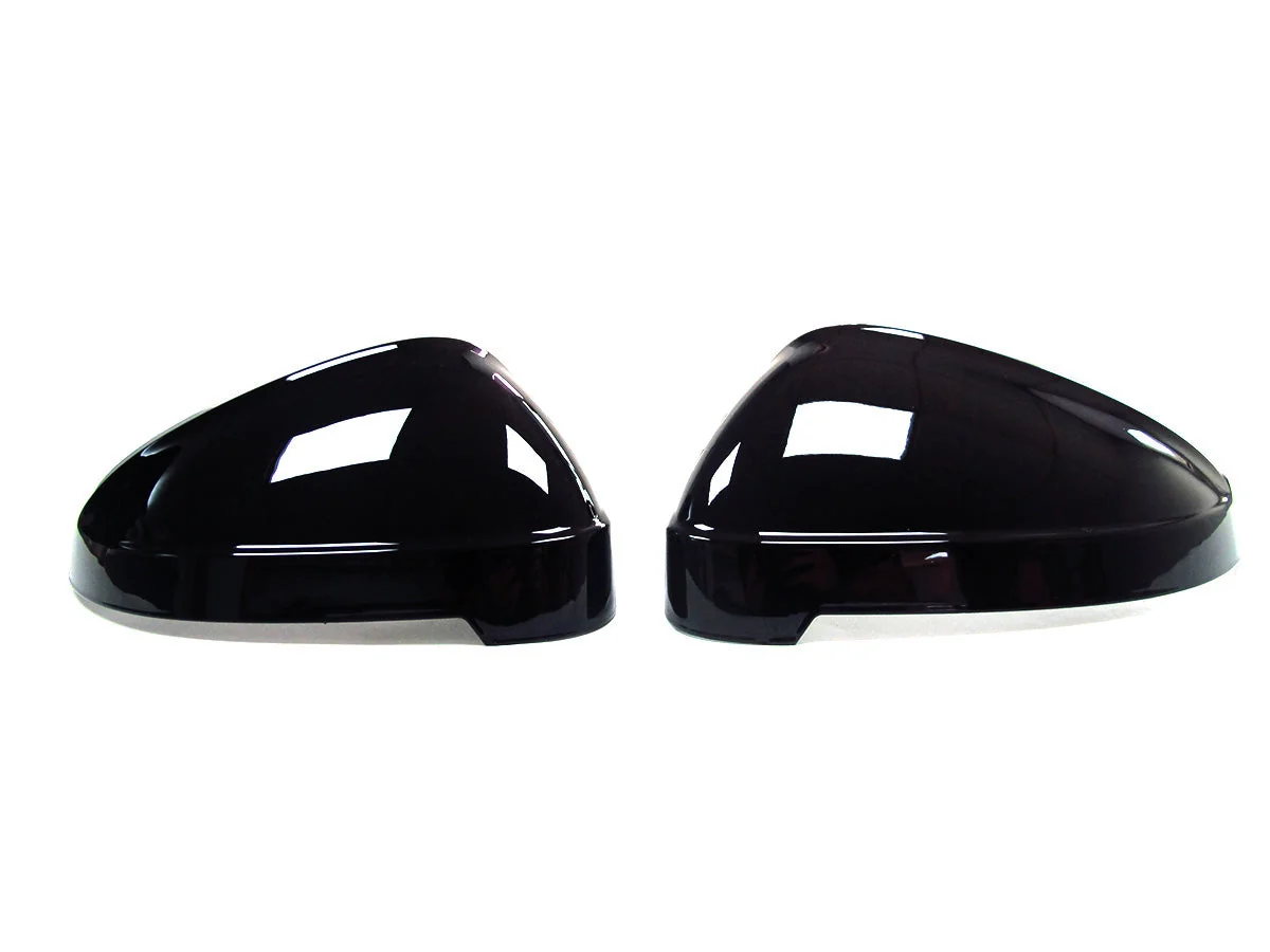 With Assist For 2017-2025 Audi A4 A5 S4 S5 RS5 B9 Side Mirror Cover Caps Gloss Black Replacement - Image 5