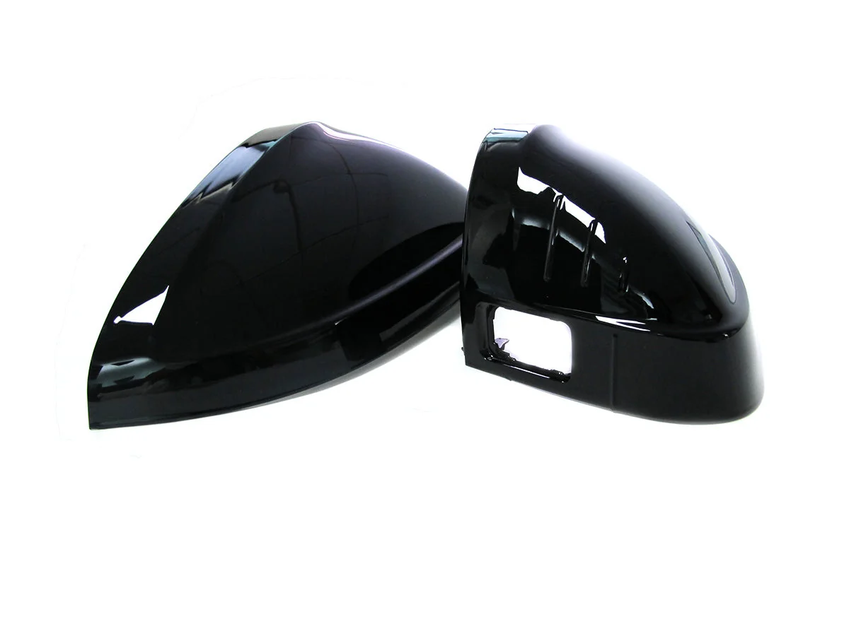 With Assist For 2017-2025 Audi A4 A5 S4 S5 RS5 B9 Side Mirror Cover Caps Gloss Black Replacement - Image 7
