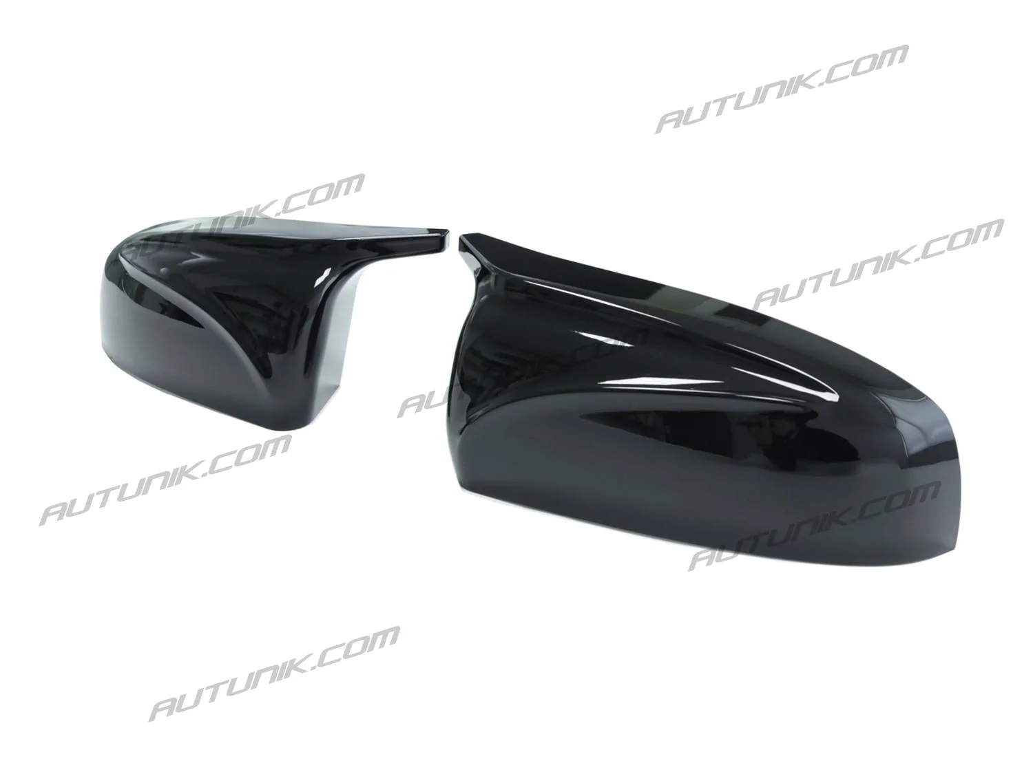 Gloss Black M Style Side Mirror Cover Cap Pair For BMW X5 E70 X6 E71 2007-2013 - Image 7