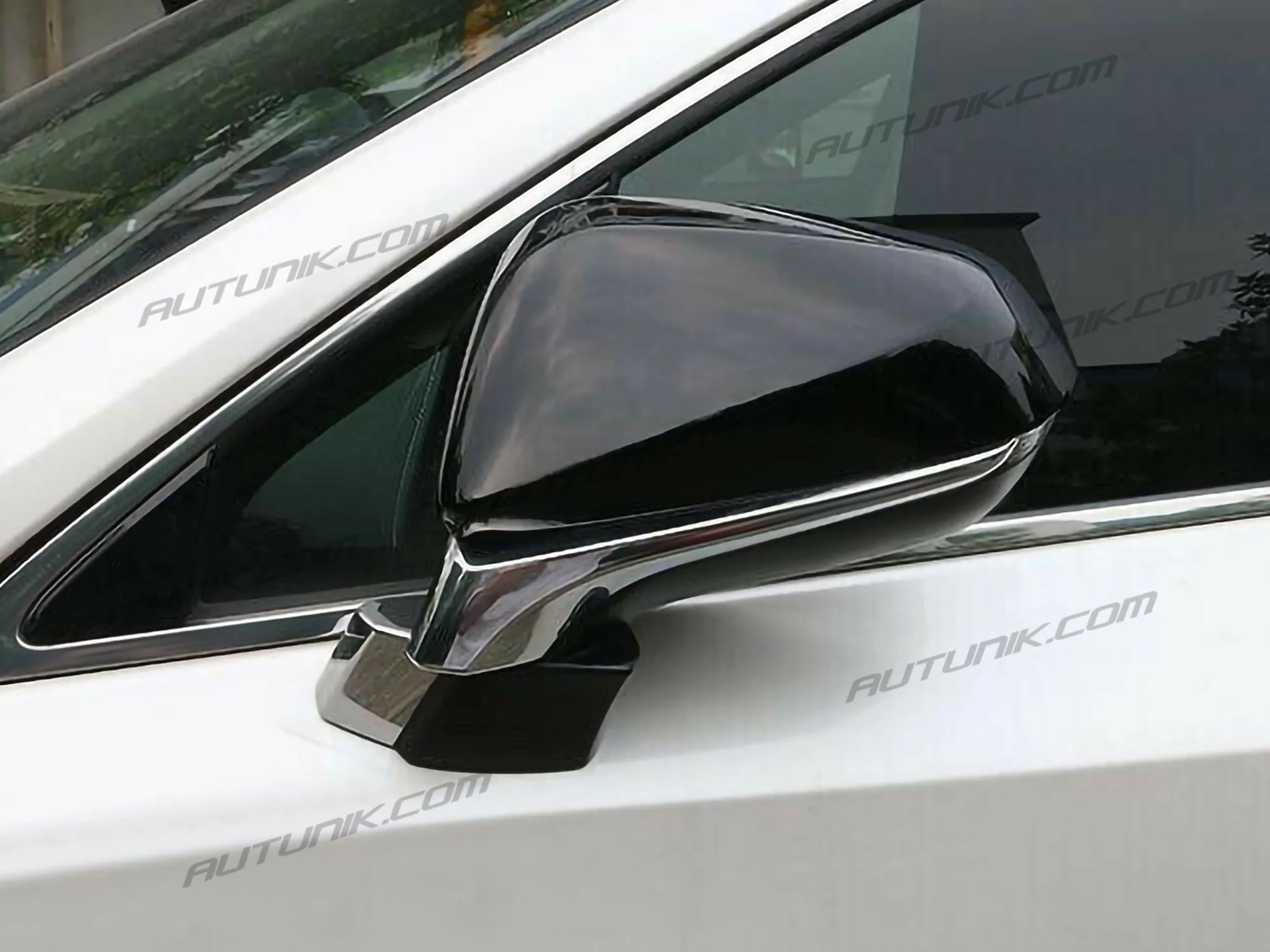 Gloss Black Side Mirror Cover Caps for Lexus NX 2015-2021 & RX 2016-2022 - Image 4