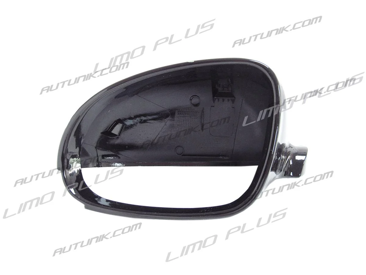 Pair L+R For VW Golf 5 Jetta Mk5 GTI Glossy Black Side Mirror Cover Caps Replacement - Image 9