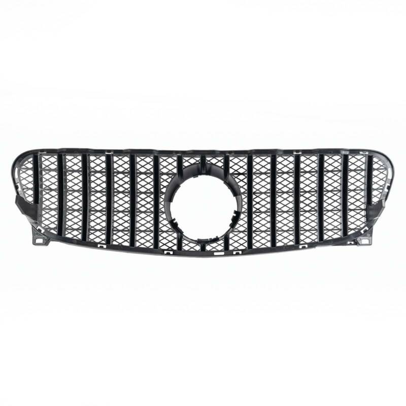 Chrome Front Mesh Grill For Mercedes X156 GLA GLA200 GLA250 GLA45 2014-2017 w/o Camera - Image 7