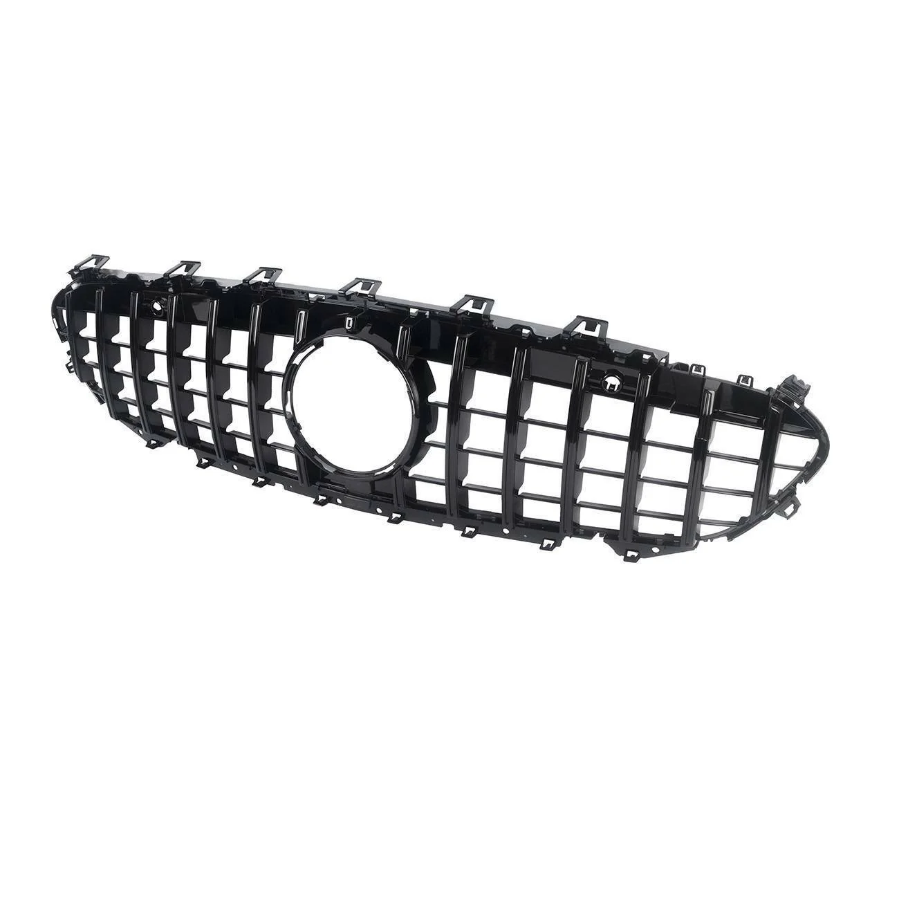 Gloss Black Front Bumper Grill For Mercedes CLS C257 W257 2019-2023 - Image 3