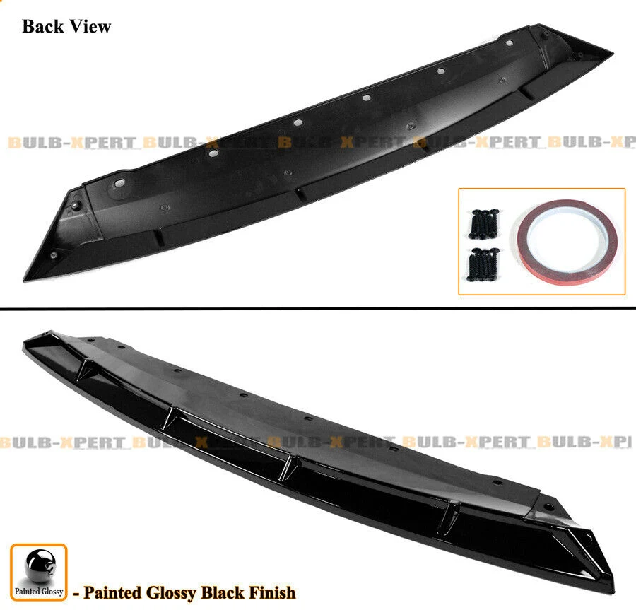 GT Style Gloss Black Front Bumper Lip Kit For 2023-2025 BMW G20 M340i 330i M Sport - Image 3