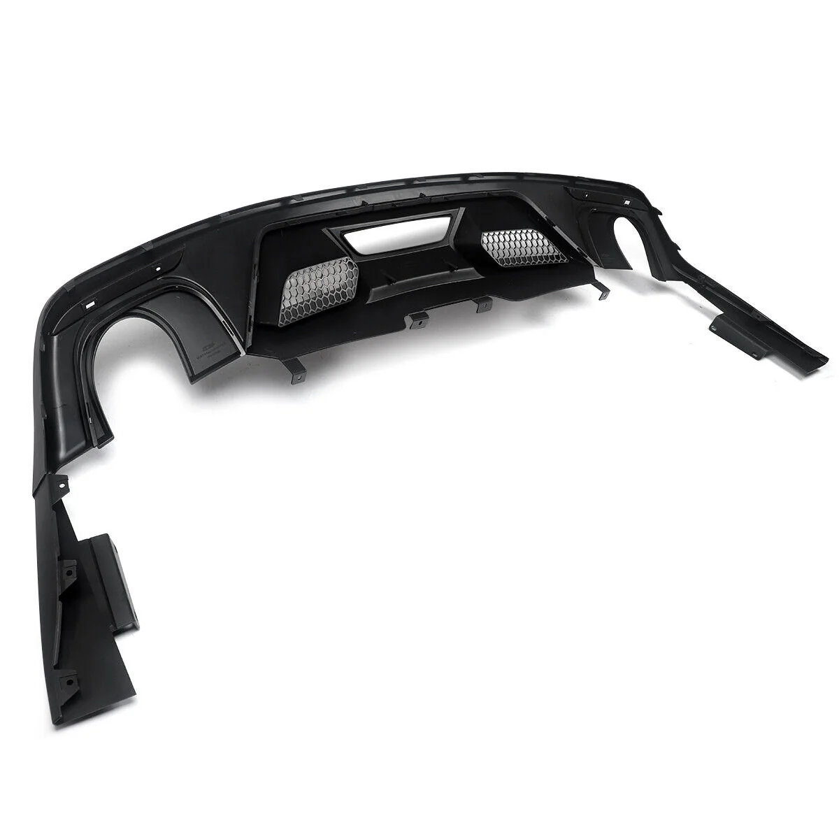 Rear Diffuser Matte Black for Ford Mustang 2015-2017 - Image 8