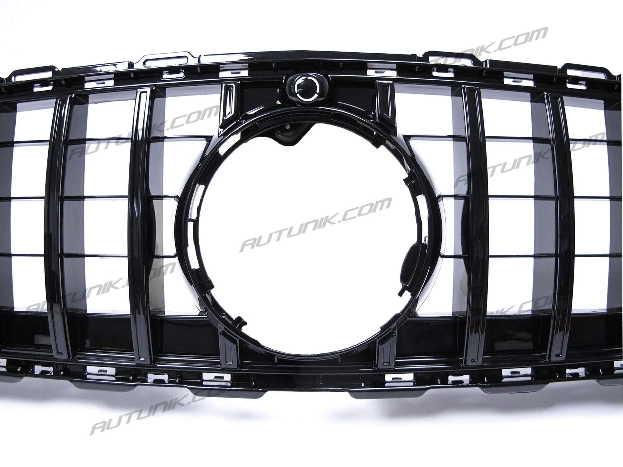 Gloss Black Front Grille Grill For Mercede C-Class W206 C300 C43 AMG Sedan 2022-2025 (not fit standard version) - Image 8