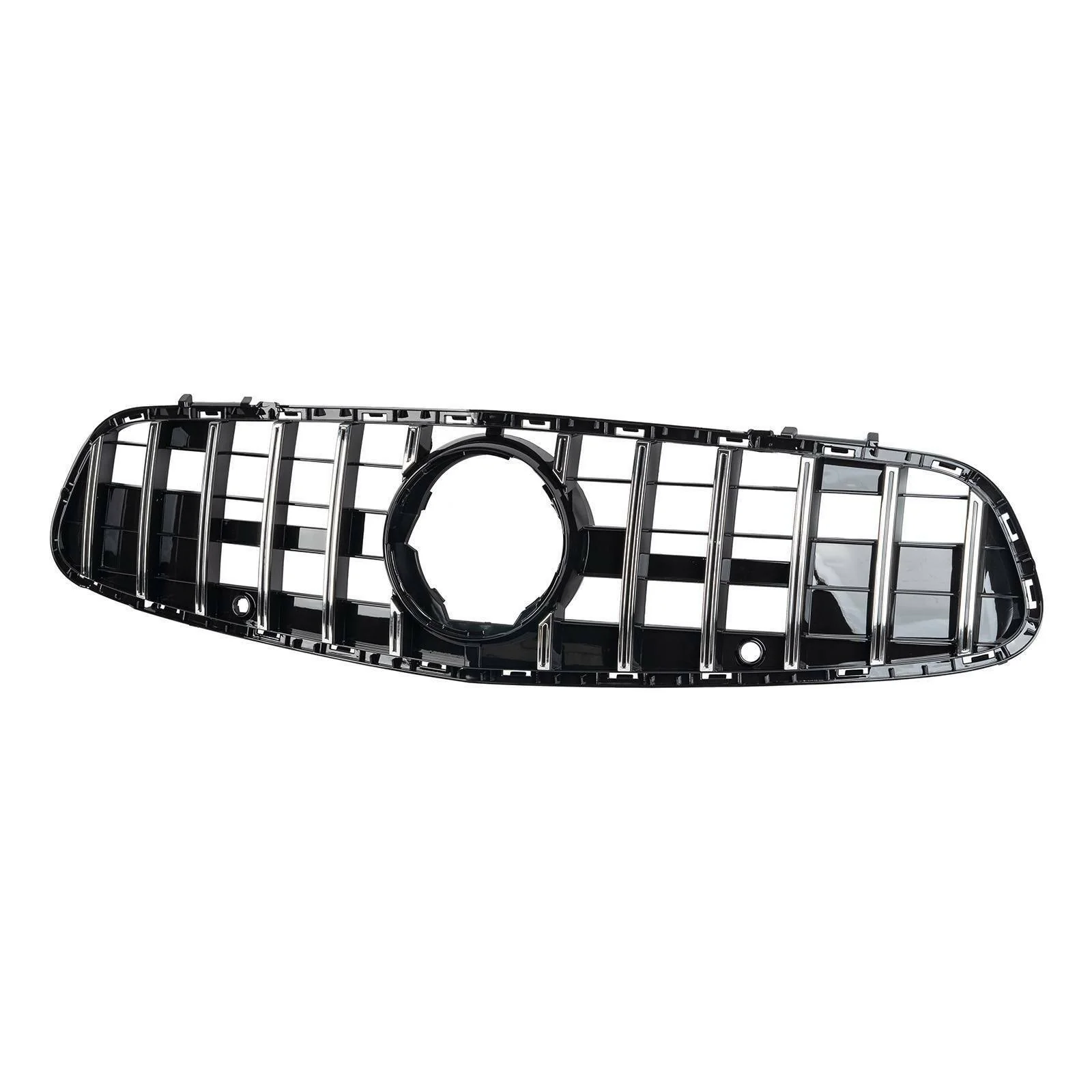 Front Bumper Grill Chrome / Black for Mercedes R231 SL SL450 SL500 SL550 2017-2020 w/o Camera - Image 4