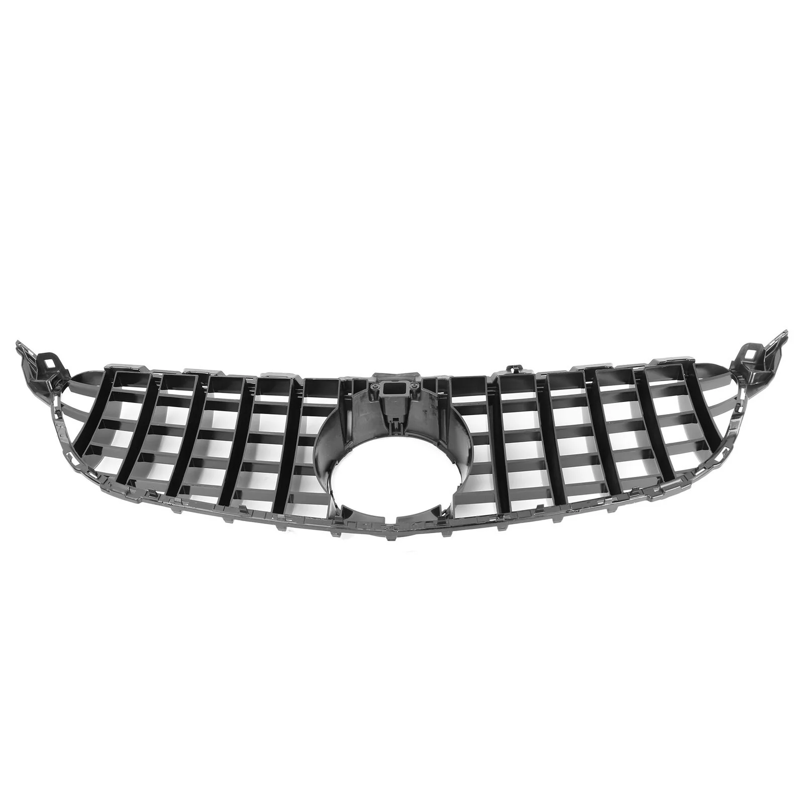 Front Bumper Grill For Mercedes C-Class W205 C205 w/ Camera 2015-2018 - Image 7