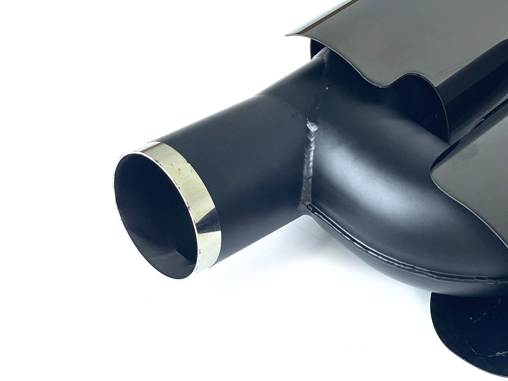 3-Layer Black Exhaust Tips Tail Pipes for Porsche 970 Panamera 2010-2013 - Image 10