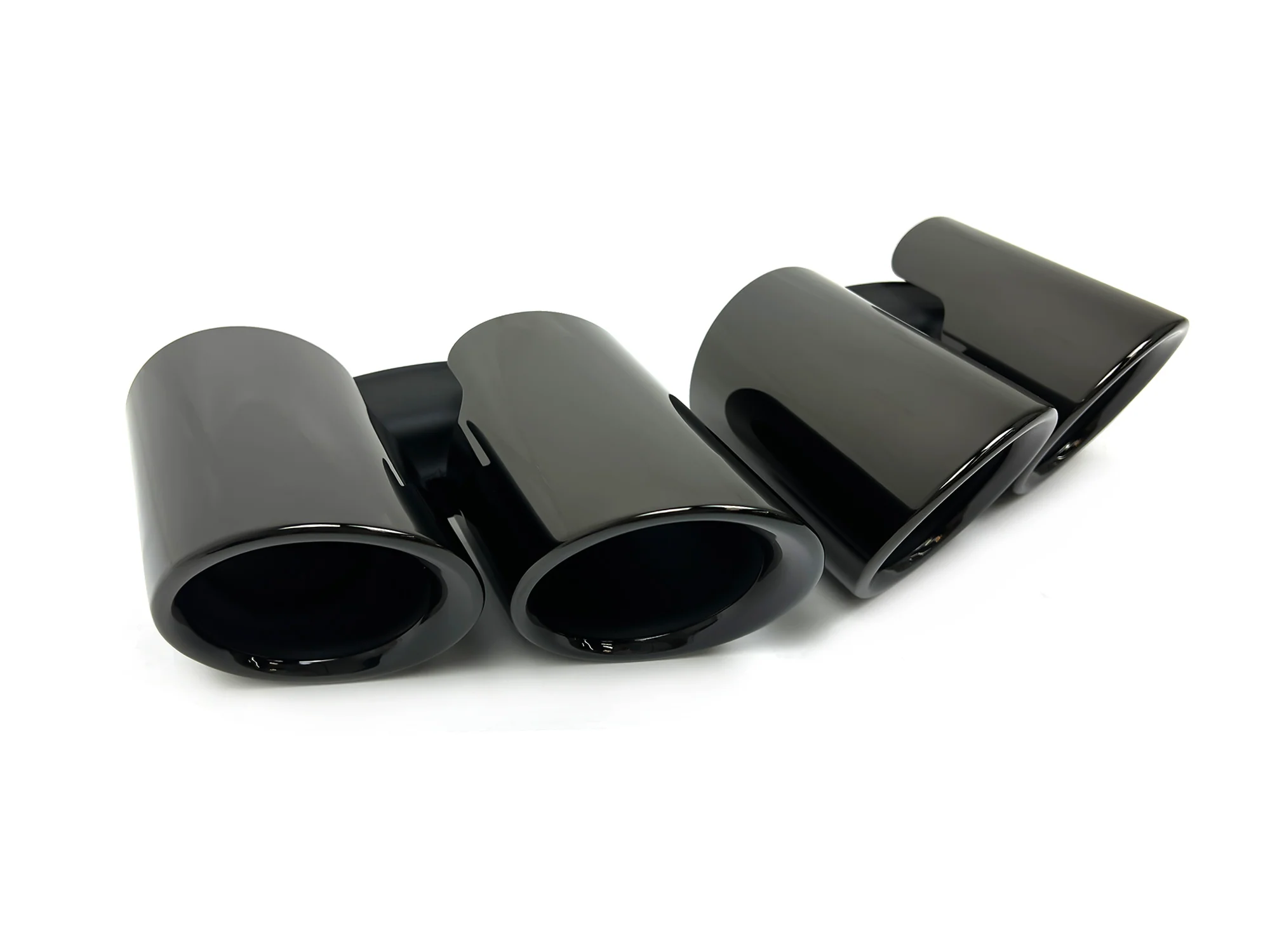 Gloss Black Exhaust Tips Replace for Porsche Panamera 4 / 4S 976 2024 2025+ - Image 6