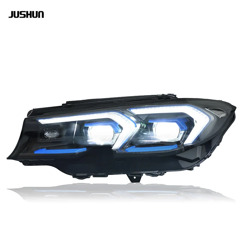 Headlights assembly Double Beam Lens Projector for BMW 3 Series G20 2019-2021 - Image 3