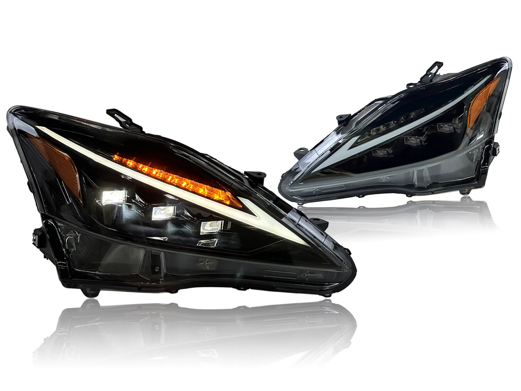 Headlights Assembly Projector LED DRL for Lexus IS250 IS350 2006-2013 - Image 5