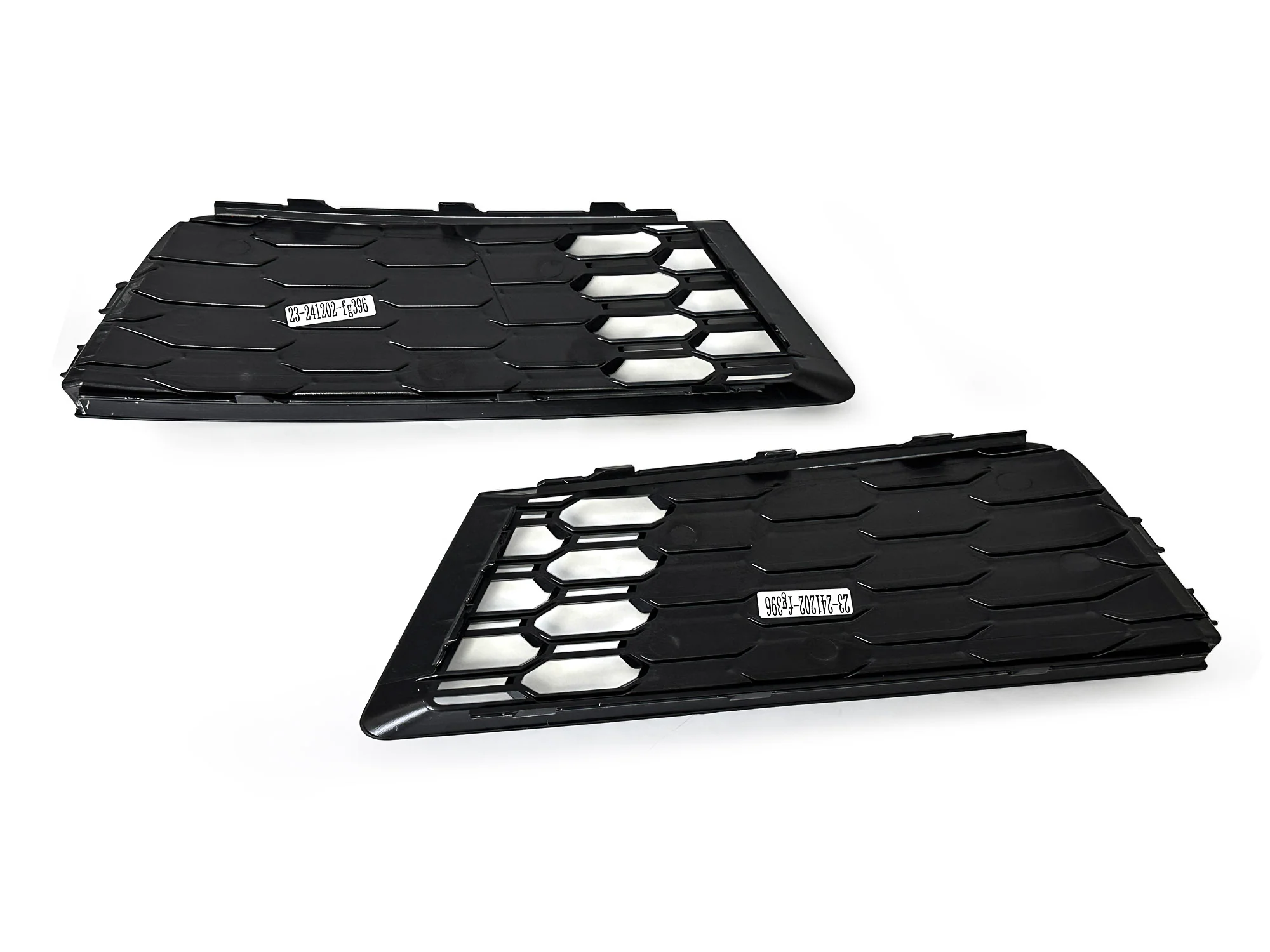 Pair Front Bumper Fog Light Grille Cover for Audi A4 B9 NON-SLINE 2017 2018 2019 - Image 7