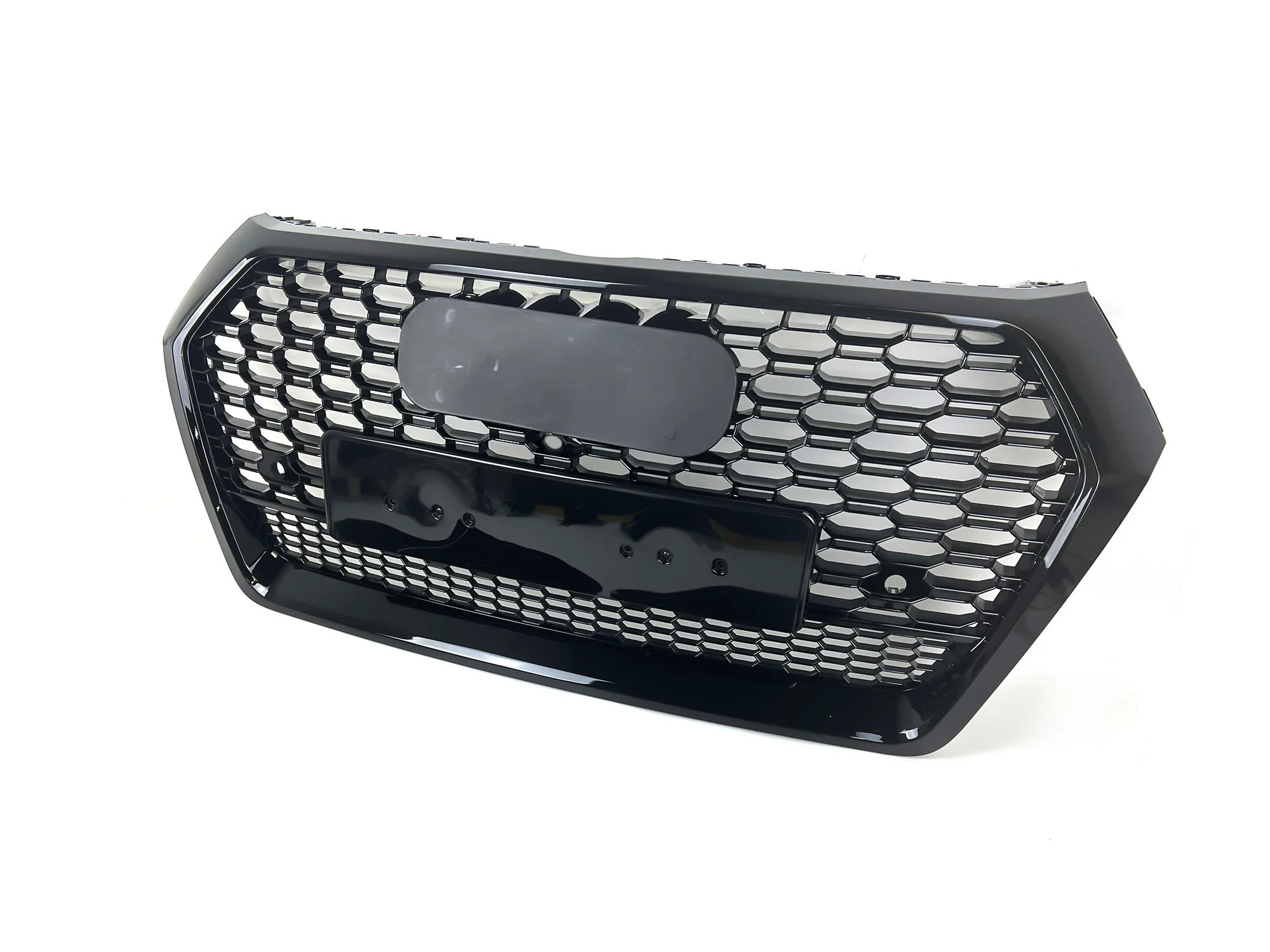 For Audi Q5 SQ5 2018 2019 RSQ5 Front Honeycomb Mesh Grill + Fog Lamp Grilles - Image 5